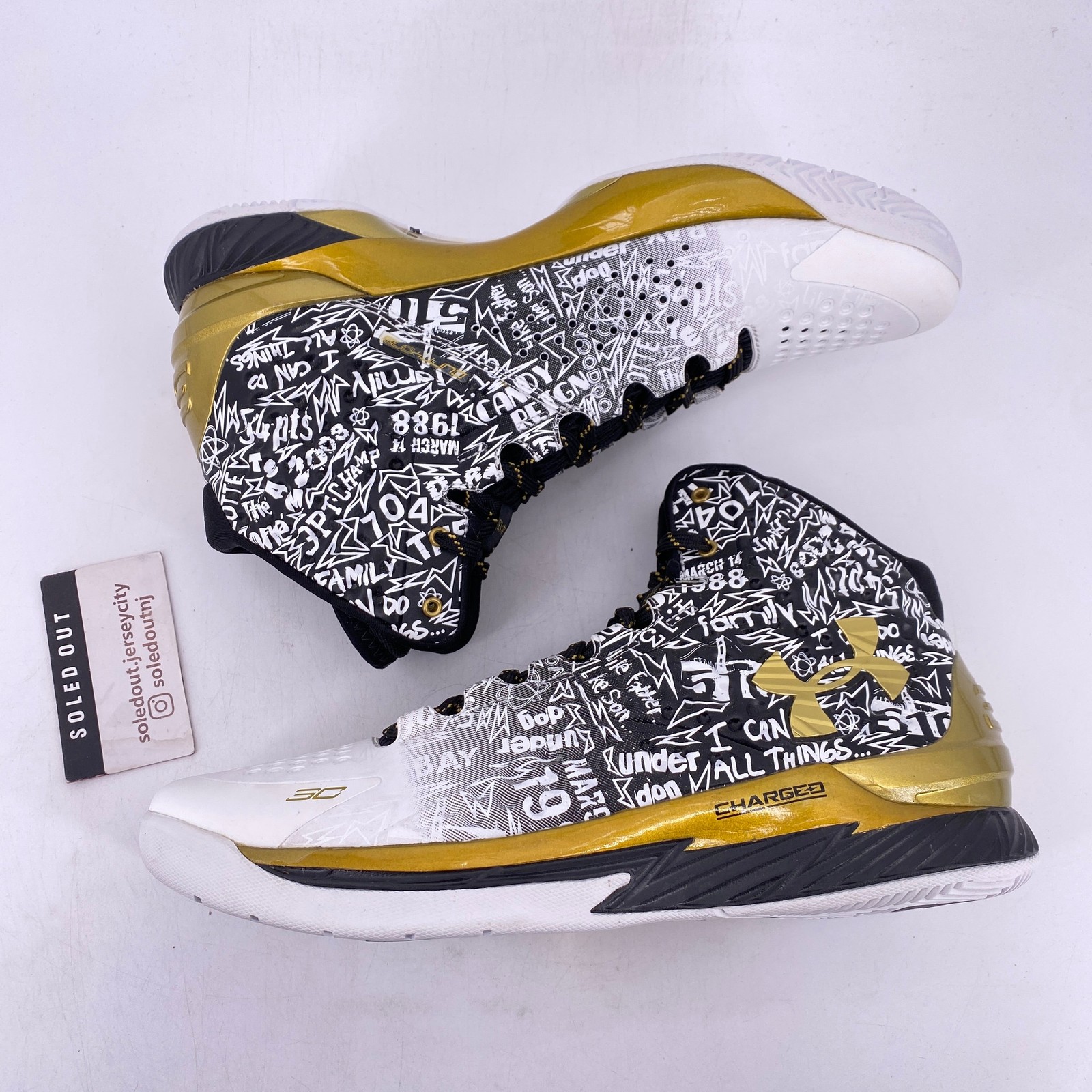 Under Armour Curry 1 “B2B MVP” 2016 – Size 13 – 1300015 001 (9791-89)
