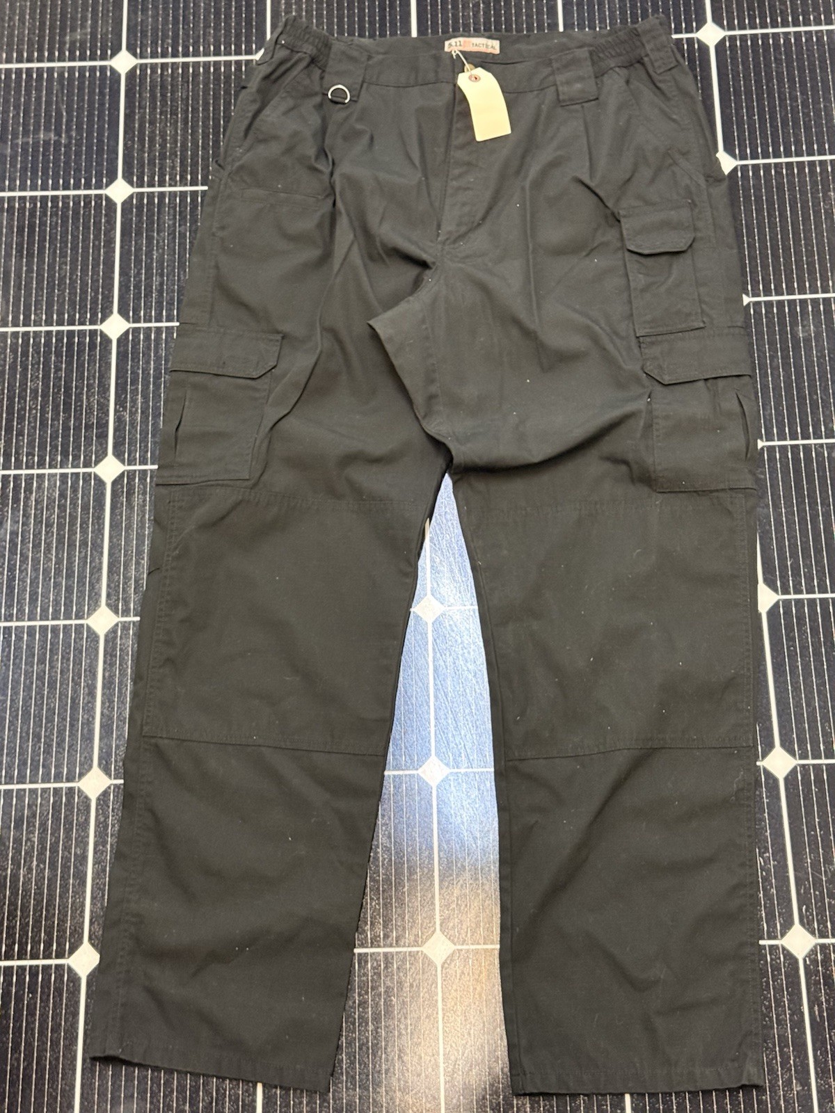 5.11 Tactical Mens Regular Fit taclite pro Canvas Cargo Pants 40×34 Black