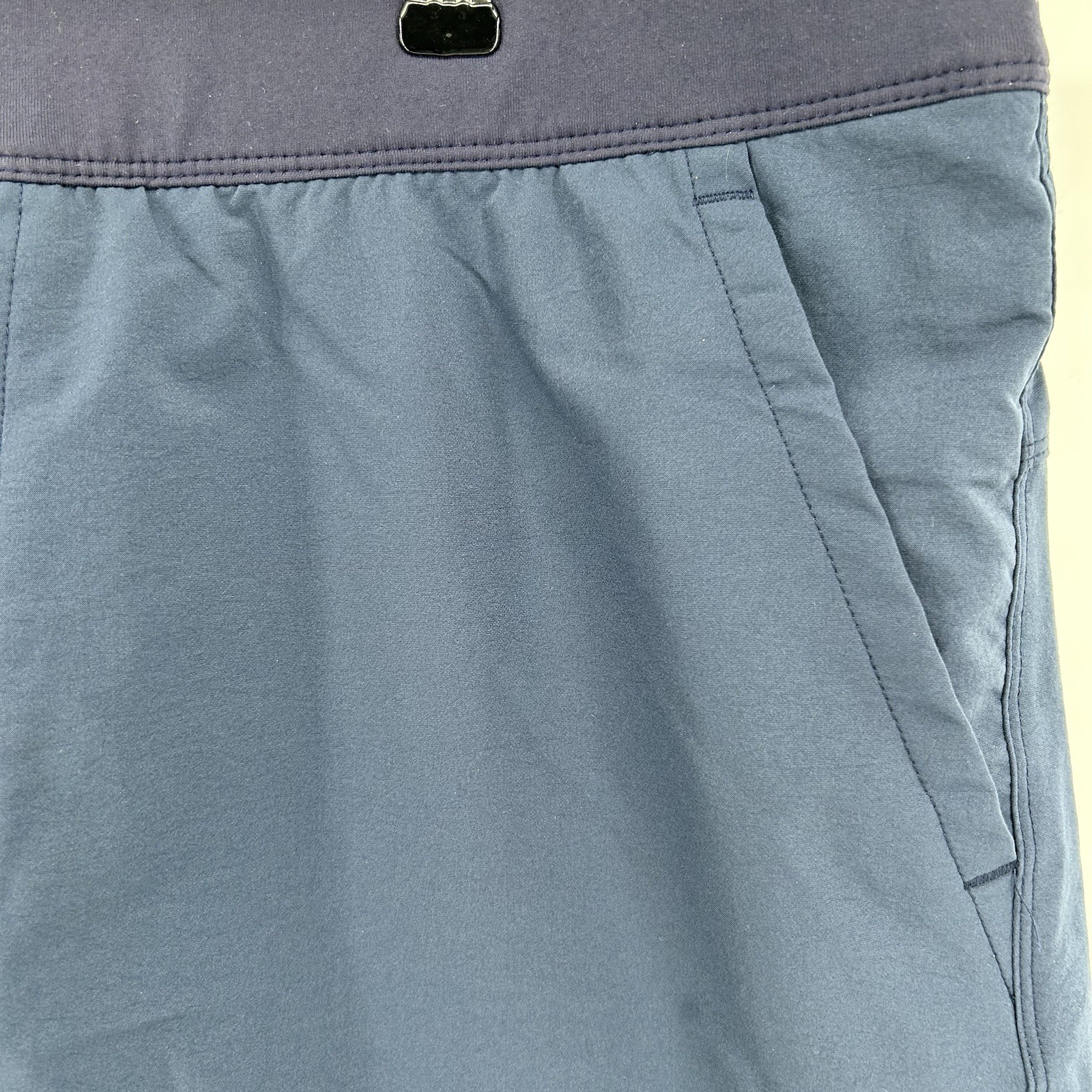 Public Rec Flex Shorts Mens 40×7.5″ Navy Blue Lined Hybrid Athletic Camp Gym NWT