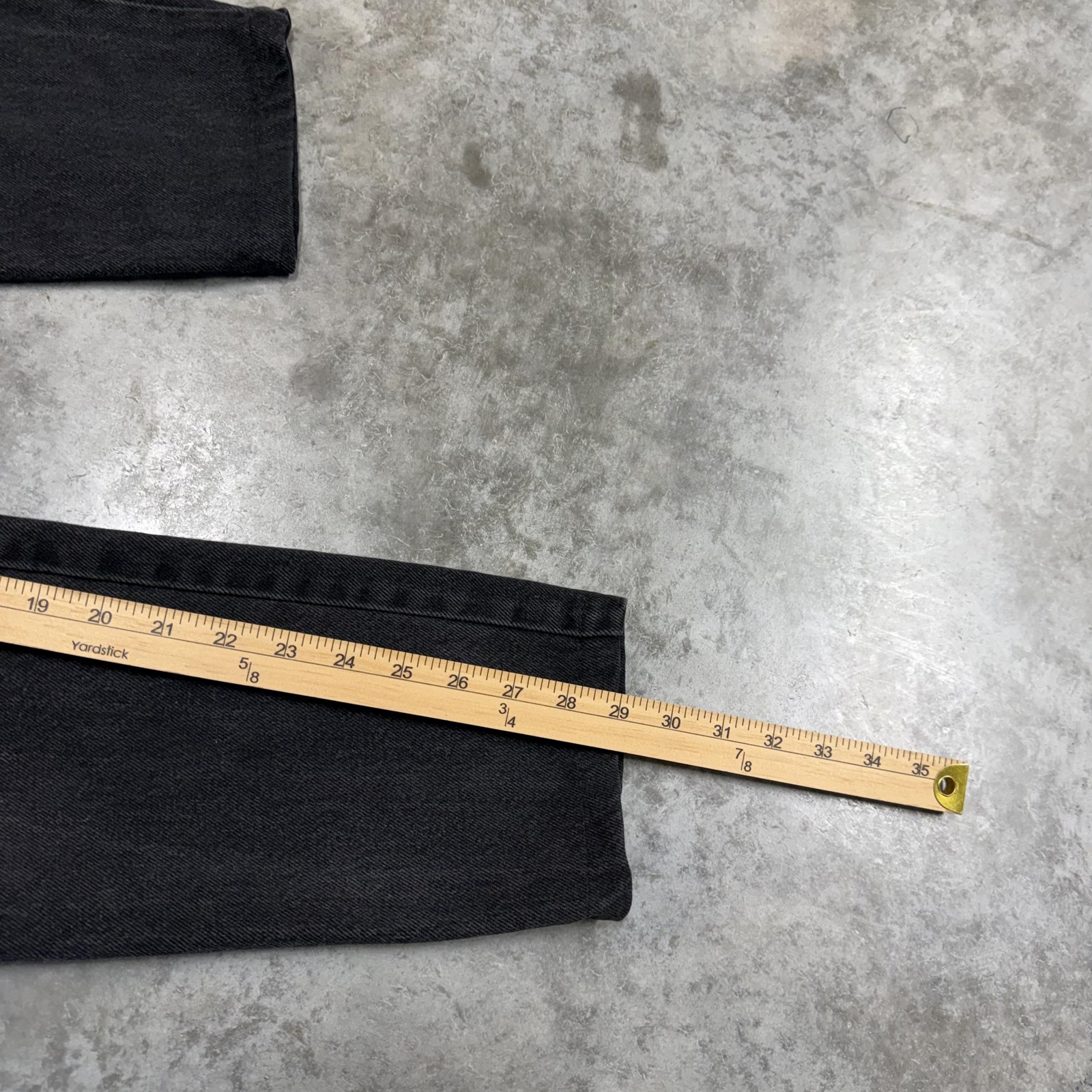 Vintage Bongo Jeans Juniors 7 Black High Rise Mom Tapered Leg Made USA 90s