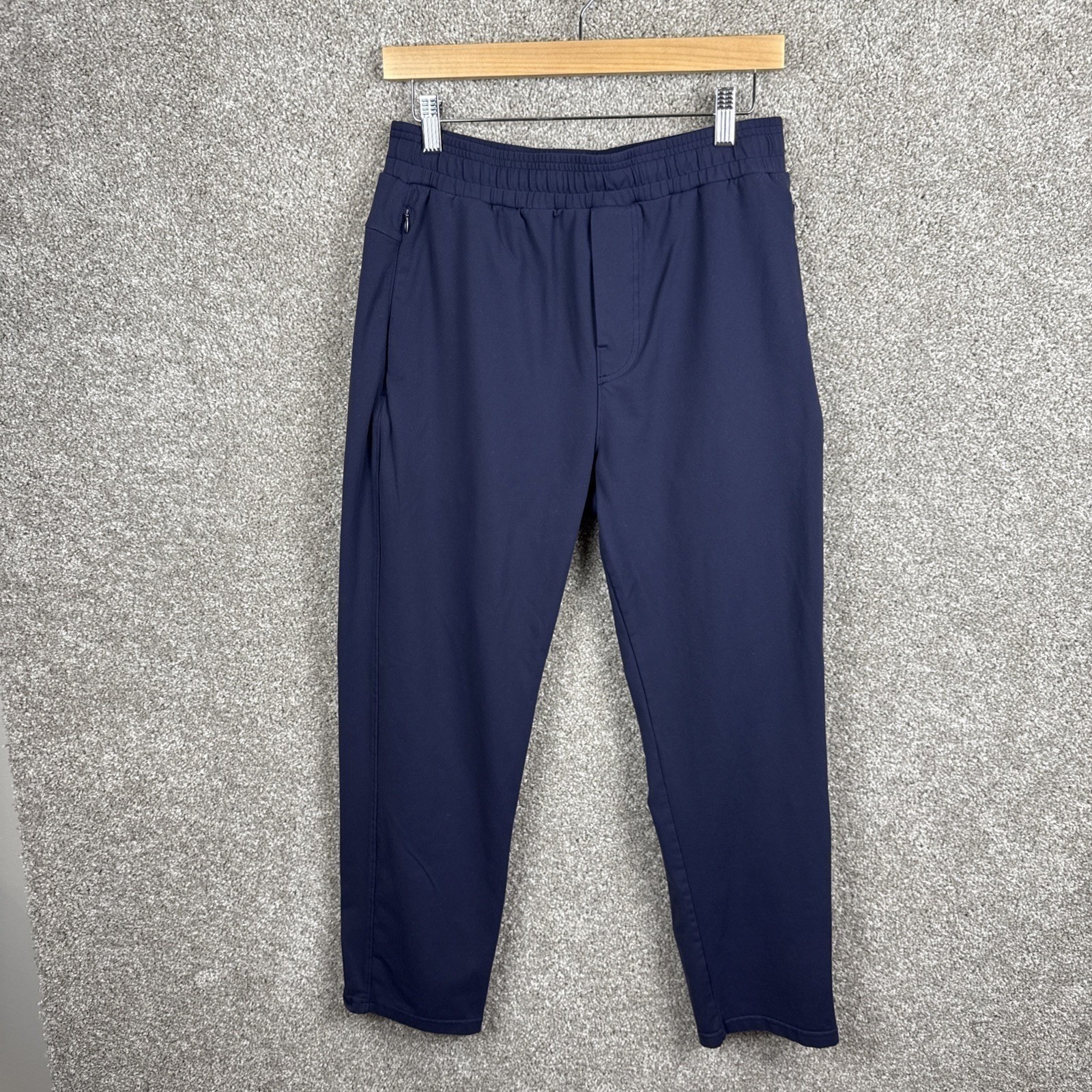 Public Rec All Day Every Day Pants Navy Blue Mens 30×27 Tapered Joggers Stretch