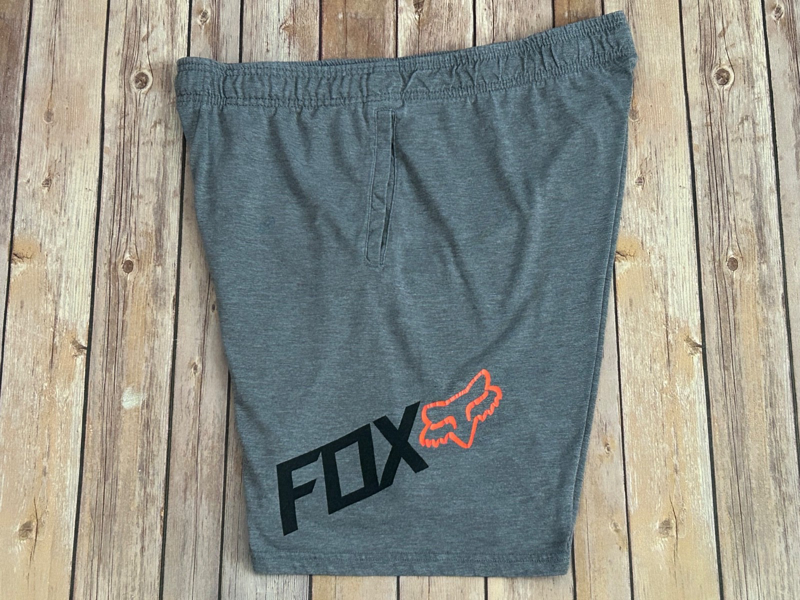 Fox Racing Fox Tech Athletic Gray Lounge Shorts Men’s Size Large