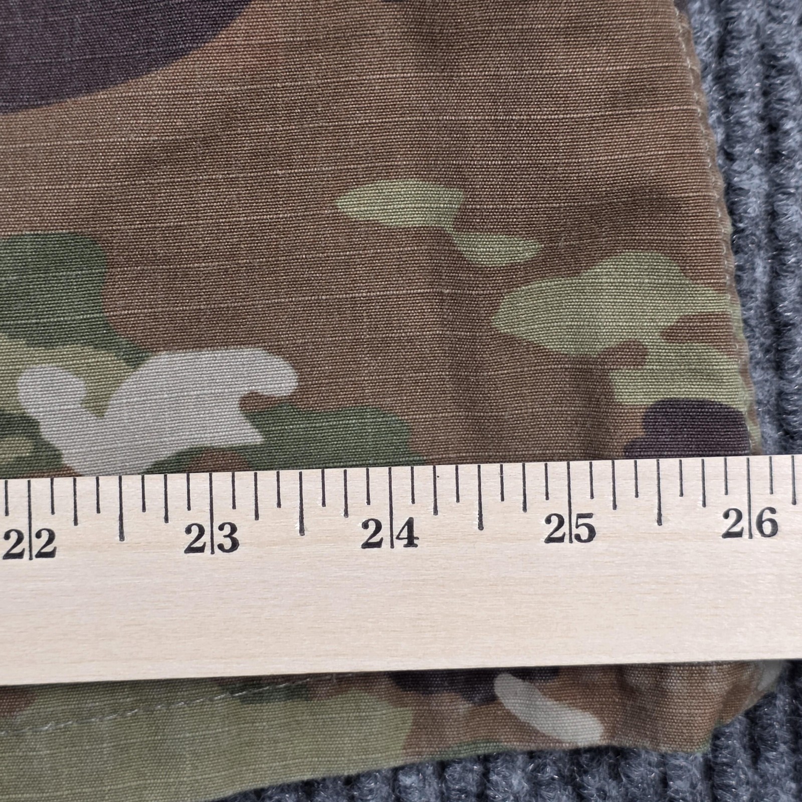 US Army ACU Jacket Mens Large Regular OCP Camo 50/50 NyCo NSN 8415-01-623-5552