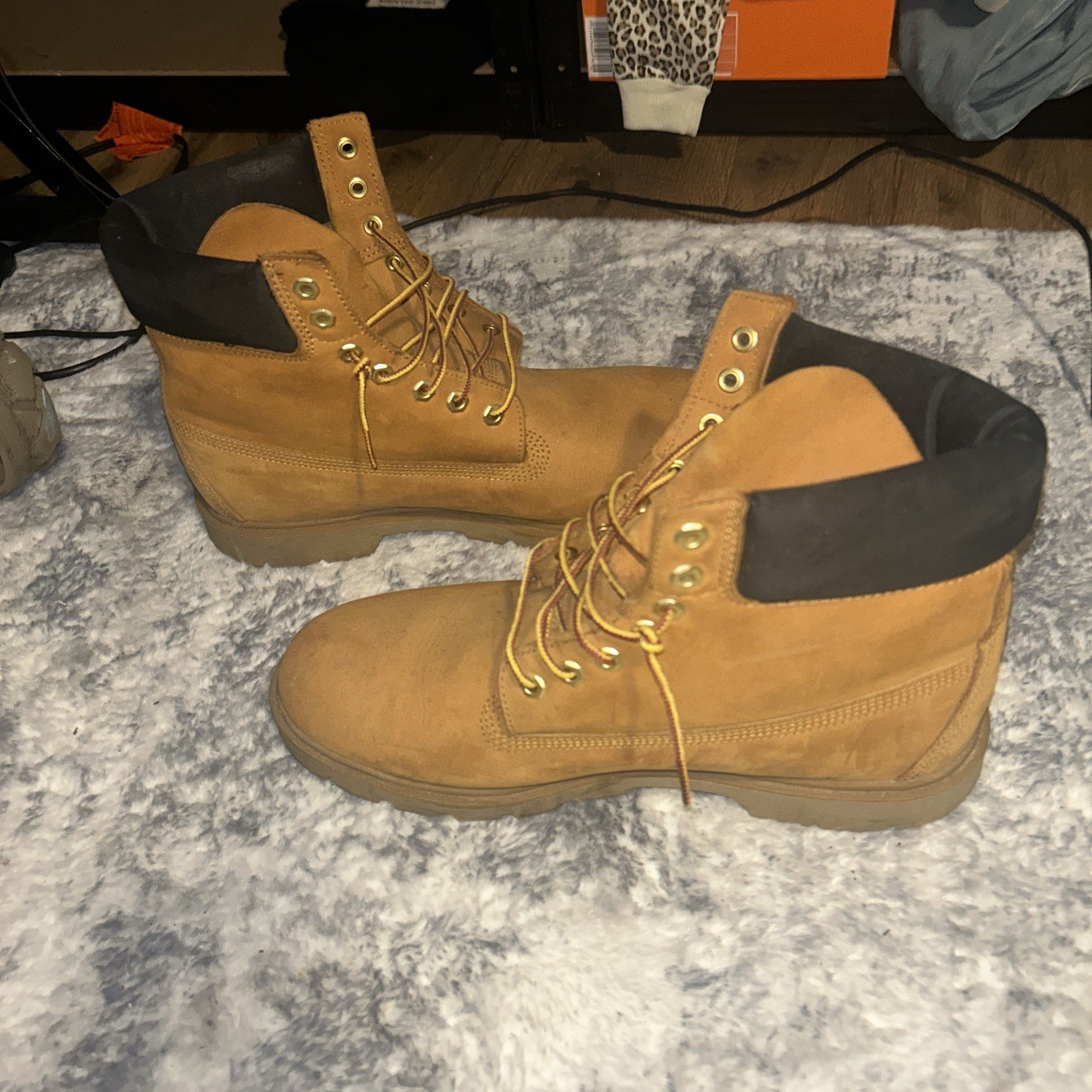 NEW Timberland 6 Inch Boot Wheat Nubuck Premium TB010061-713 Men’s SIZE 7.5-12