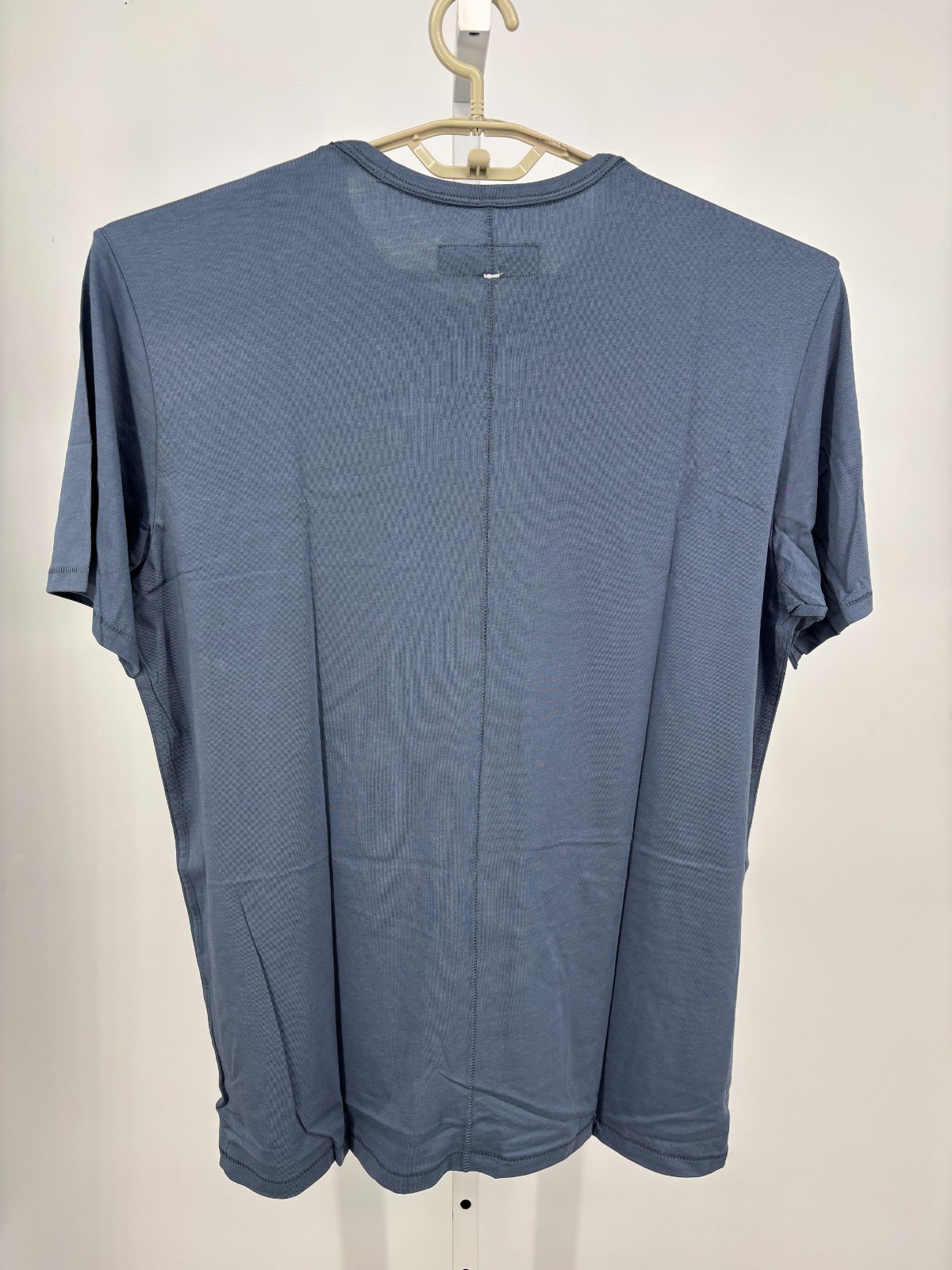 New Rag & Bone Core Short Sleeve Tee Mens Slate Blue Large Cotton S/S $98