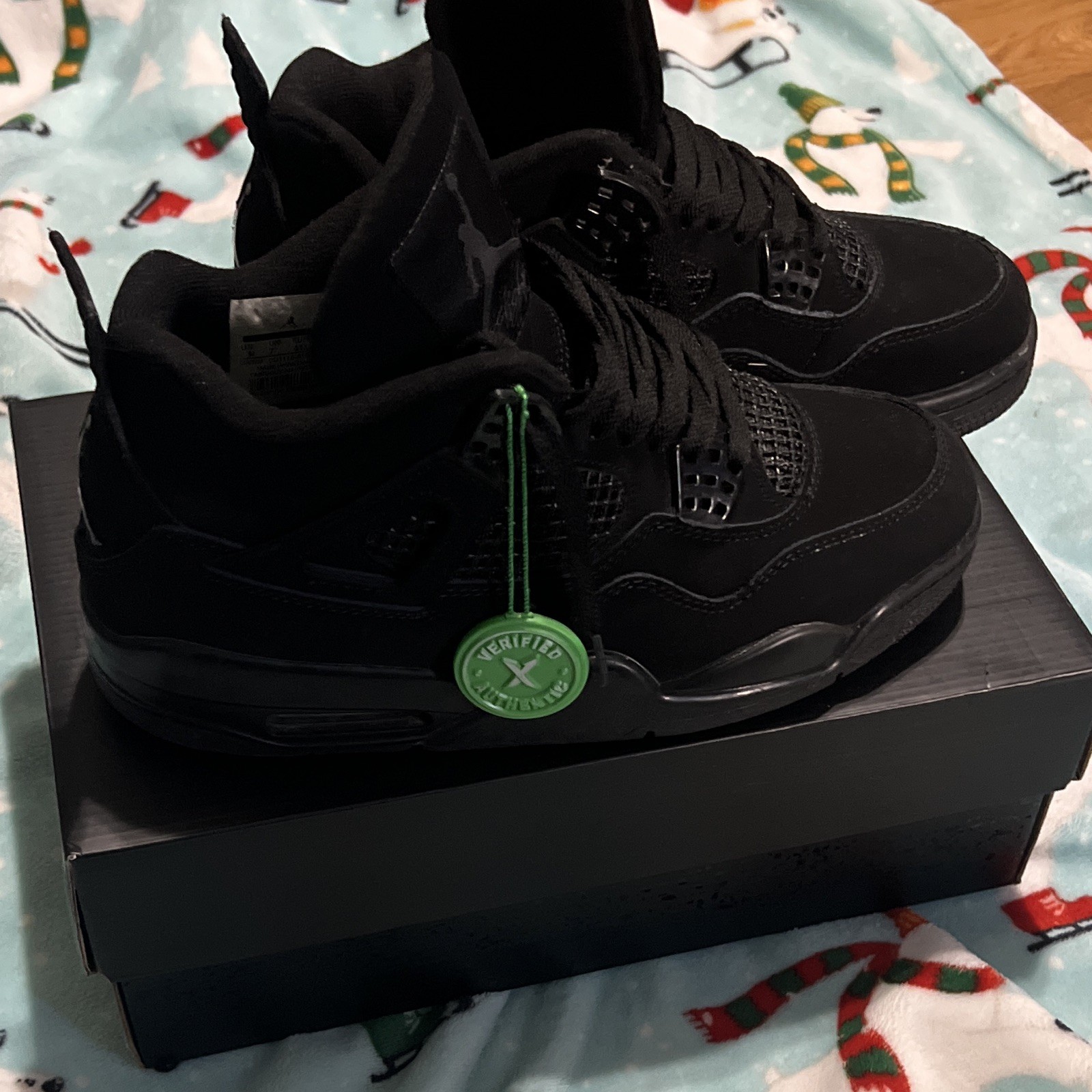 Jordan Air Jordan 4 Retro Black Cat 2020 Black Mid Top Lace-Up Men’s
