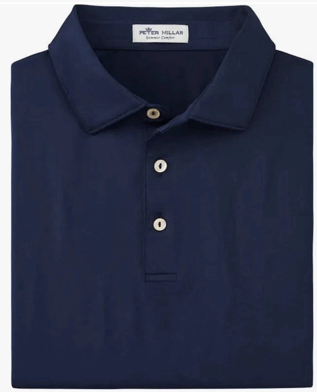 Peter Millar Crown Sport Polo Shirt Summer Comfort Solid NWT VARIETY COLORS