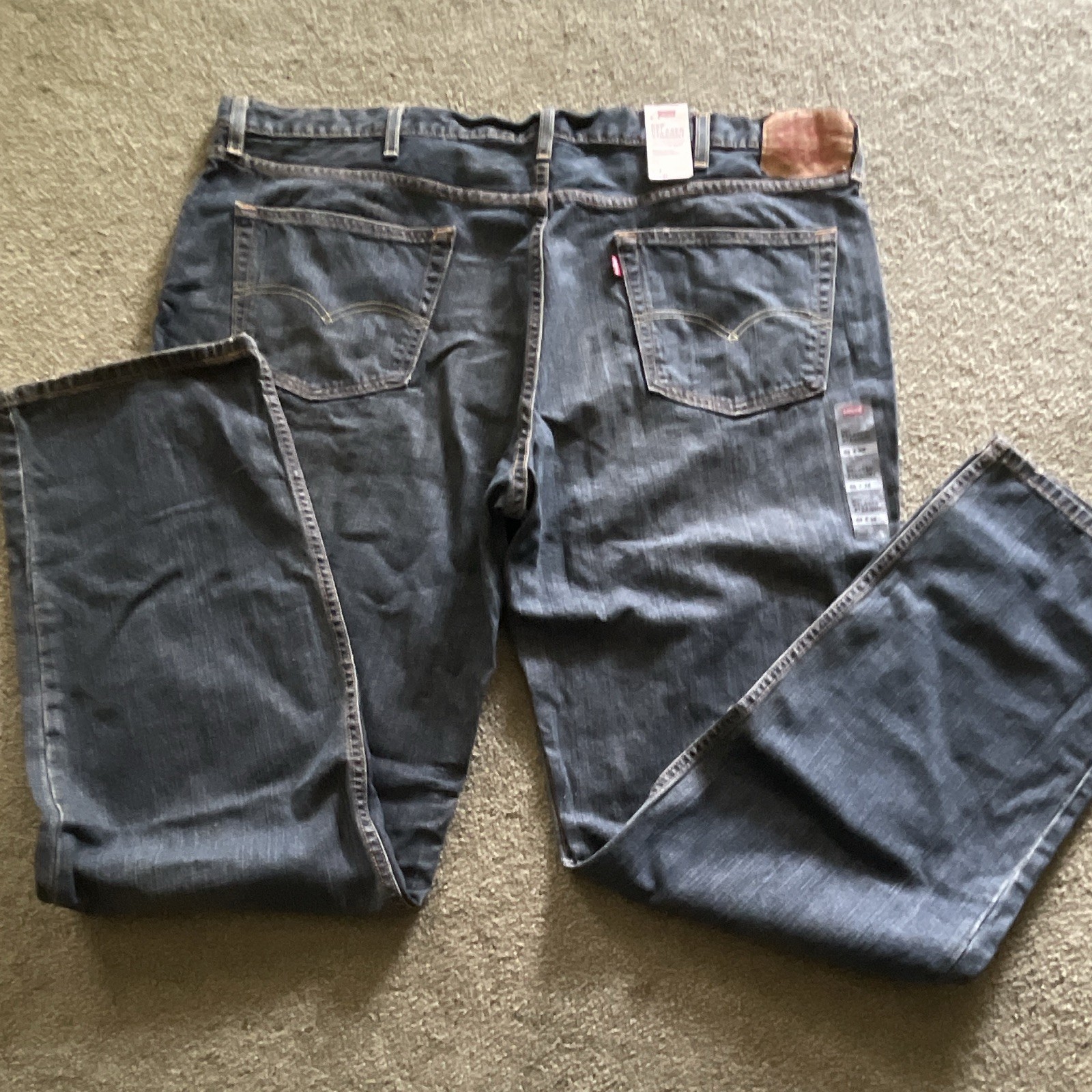 Levi’s 559 Relaxed Straight Jeans Dark Wash Blue Denim Cotton 5-Pocket Low Rise