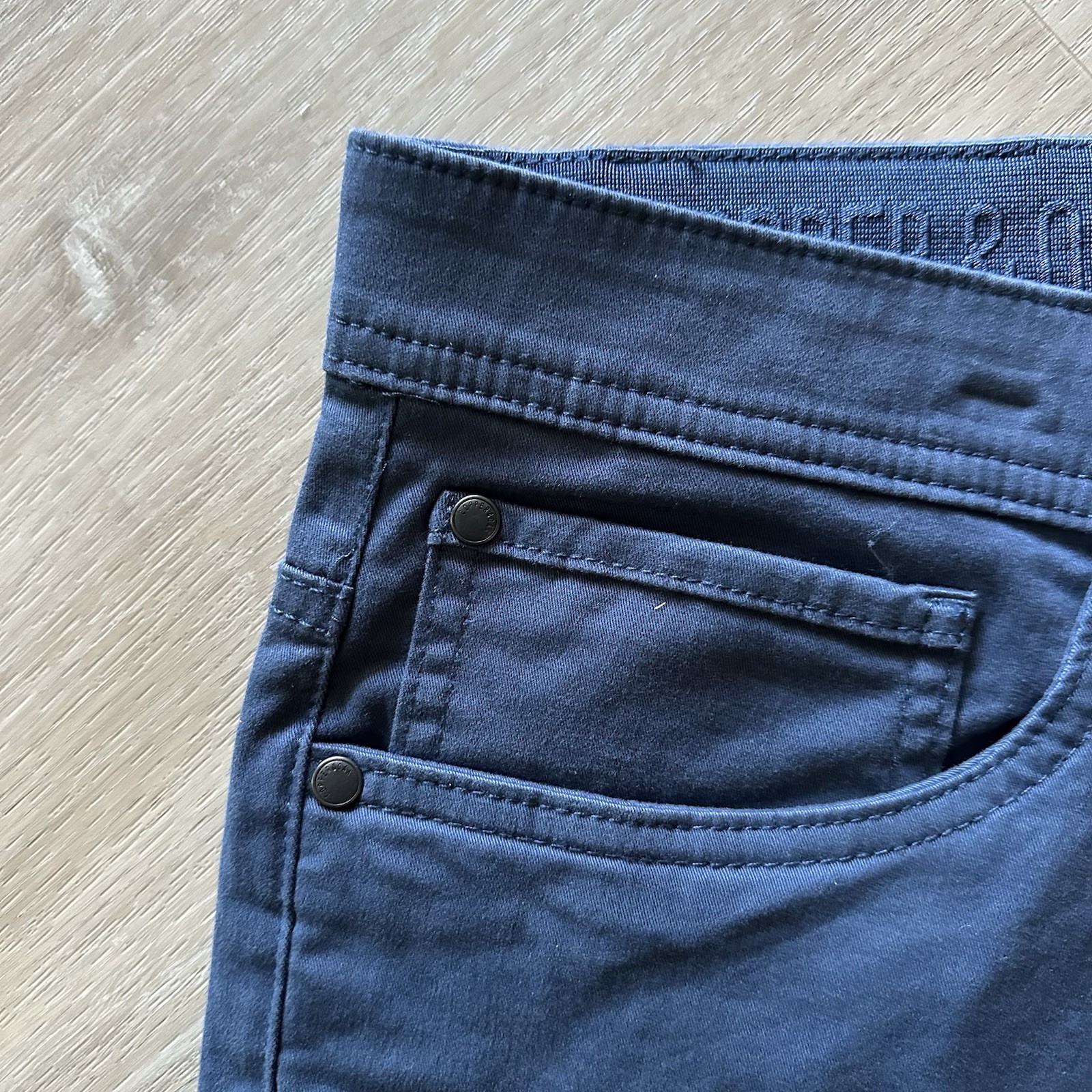 Copper & Oak NWT Men’s 36×32 5 Pocket Every Day Pants Dark Denim Blue K5S817 NWT