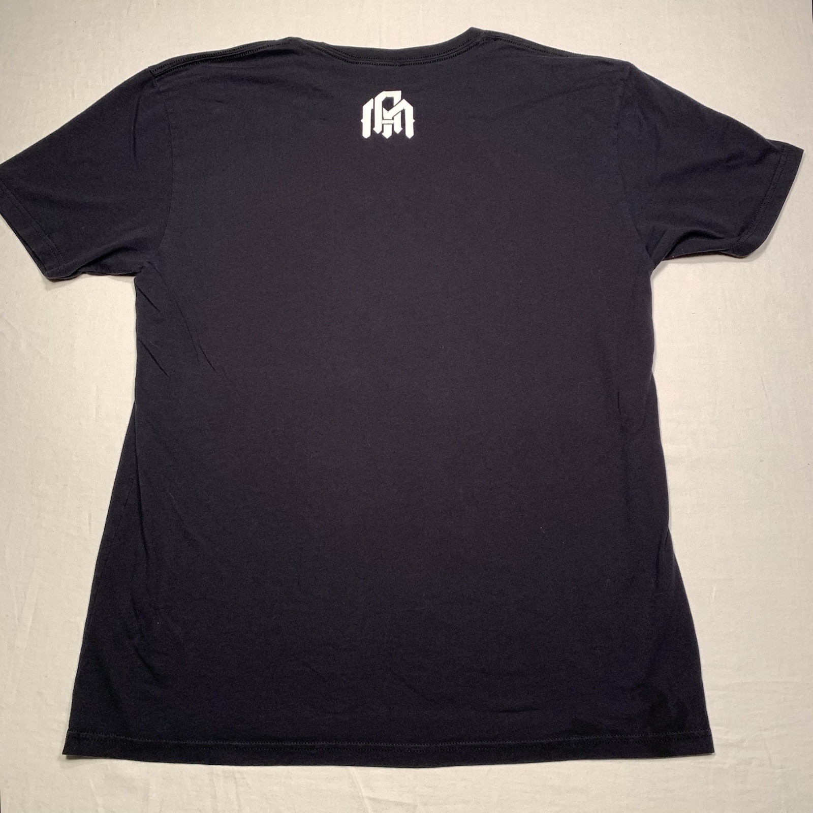 Into The AM Grim Reaper Skeleton Graphic Print Shirt Mens XL Black EDM Music Tee