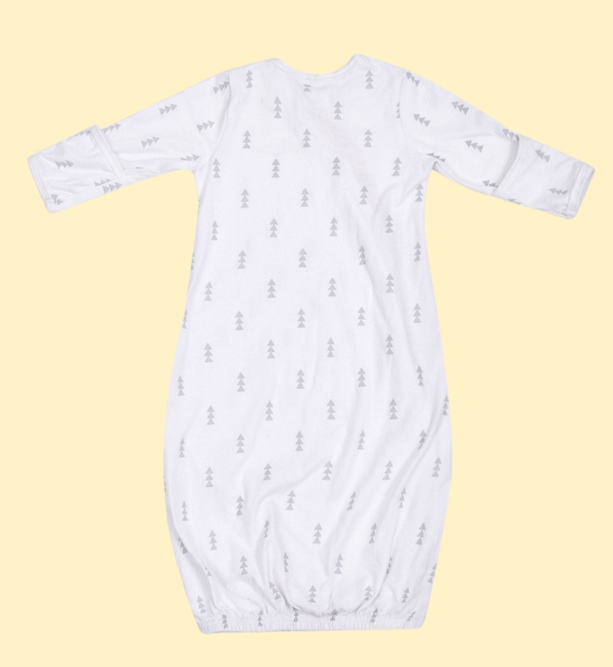 Kimono Gowns. Side Snaps with Built in Mitts 0-3 Months