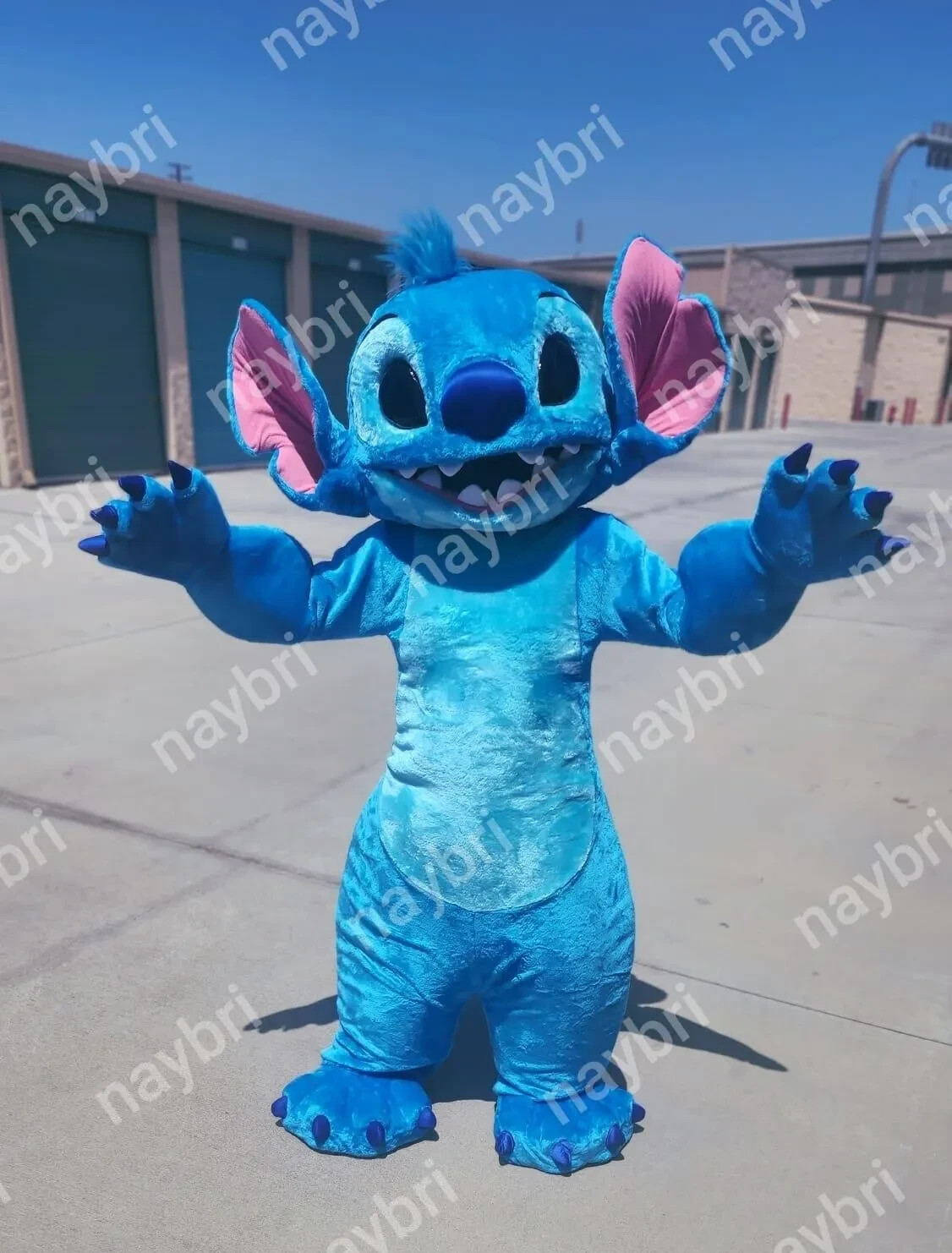 READY TO SHIP Blue Stitch Mascot Costume