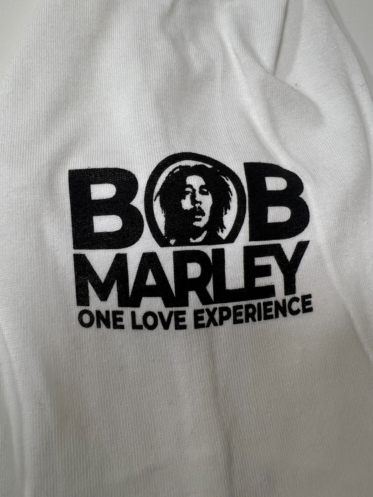 BOB MARLEY ONE LOVE EXPERIENCE Unisex WHITE LONG SLEVEE Tee T-Shirt ORIGINAL NEW