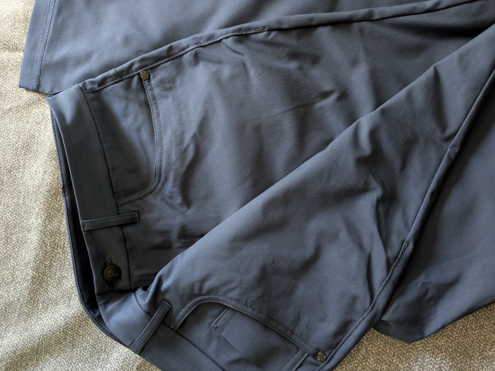 Public Rec Men’s Dealmaker 5-Pocket Pants – Navy Blue (34/38)