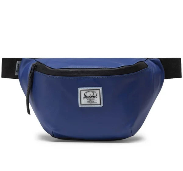 Herschel Weather Resistant Skipper Blue Pop Quiz Hip Pack 6″x11″x2″ Waist Pack