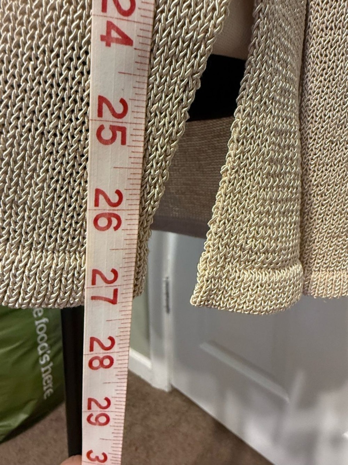J. McLaughlin Oatmeal Cotton-Blend Sweater