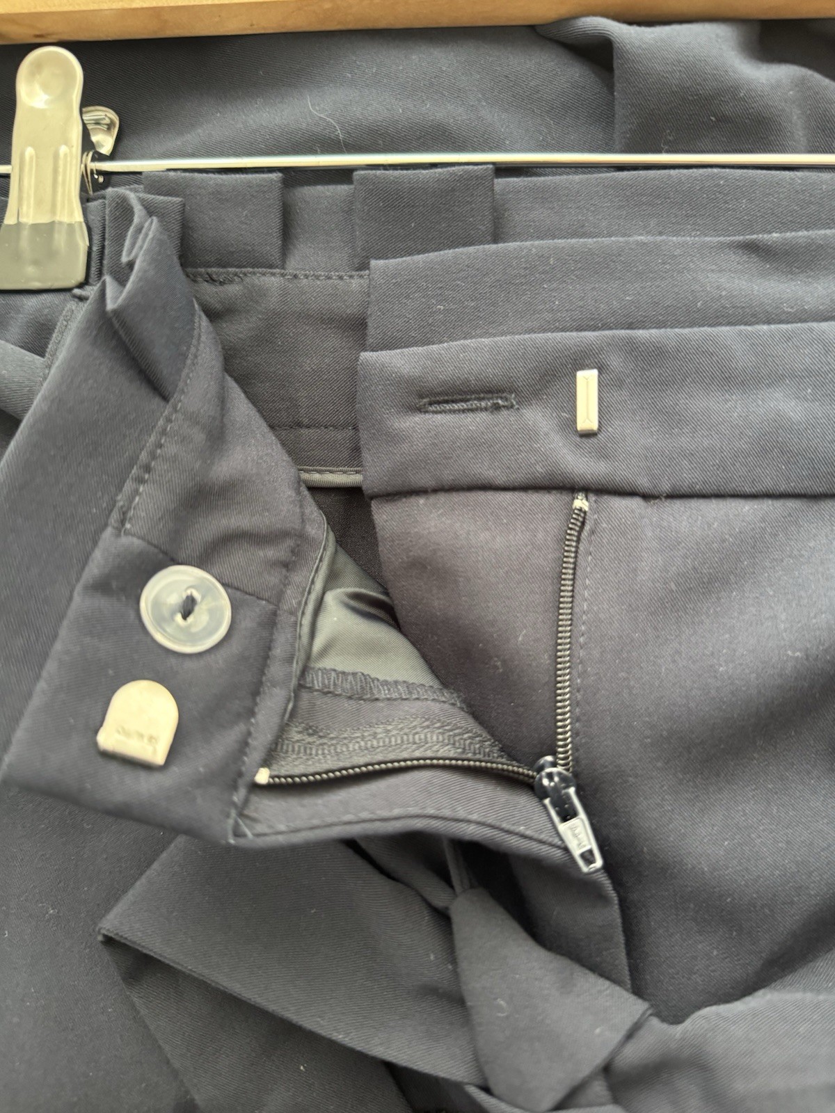 F&F Navy Tapered Smart Trousers UK 18 BNWT