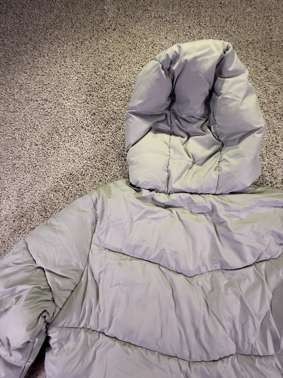 NWT 32 Degrees Heat Women’s Puffer Jacket Size XL Light Green Heavyweight