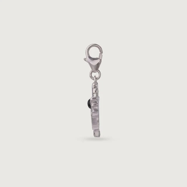 Beautiful Bird Charm Dangle 925 Sterling Silver Fancy Charm for Pendant Bracelet