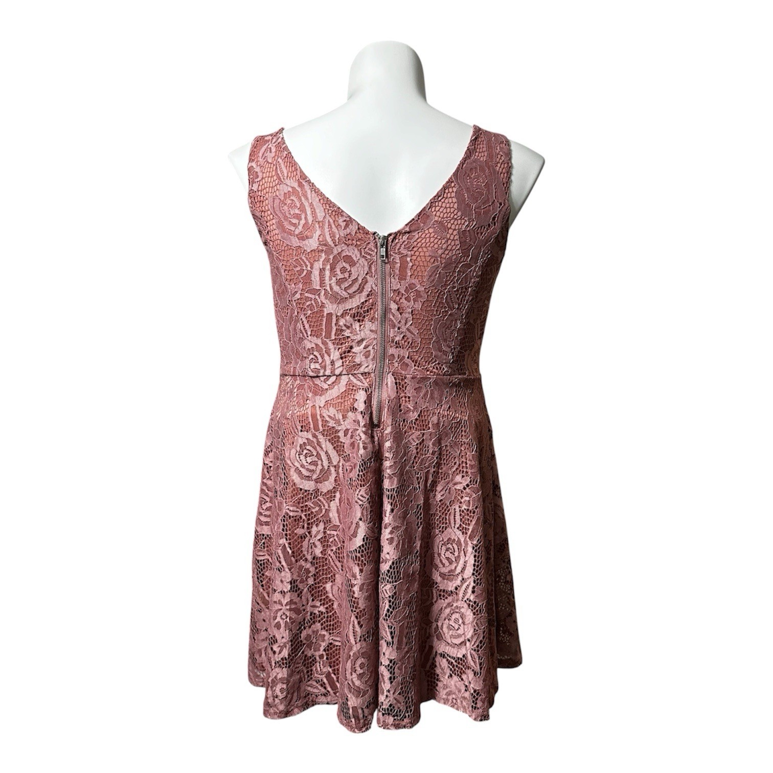Speechless Women’s XL Dress Pink Sleeveless Stylish Trendy Knee Length