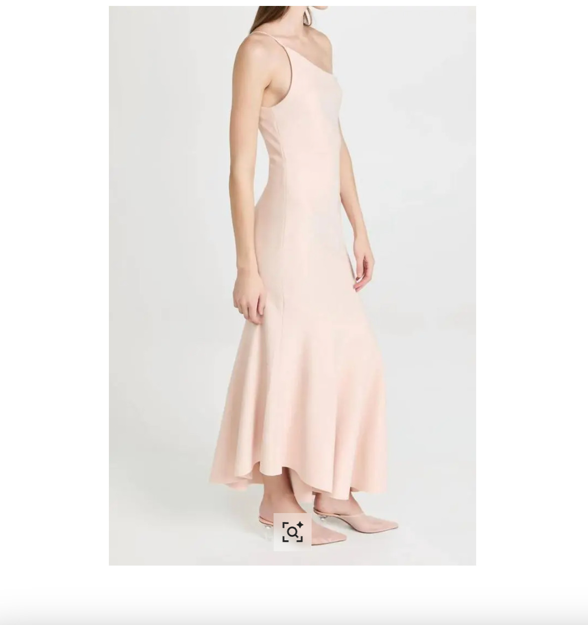 Significant Other Tori One Shoulder Dress Blush