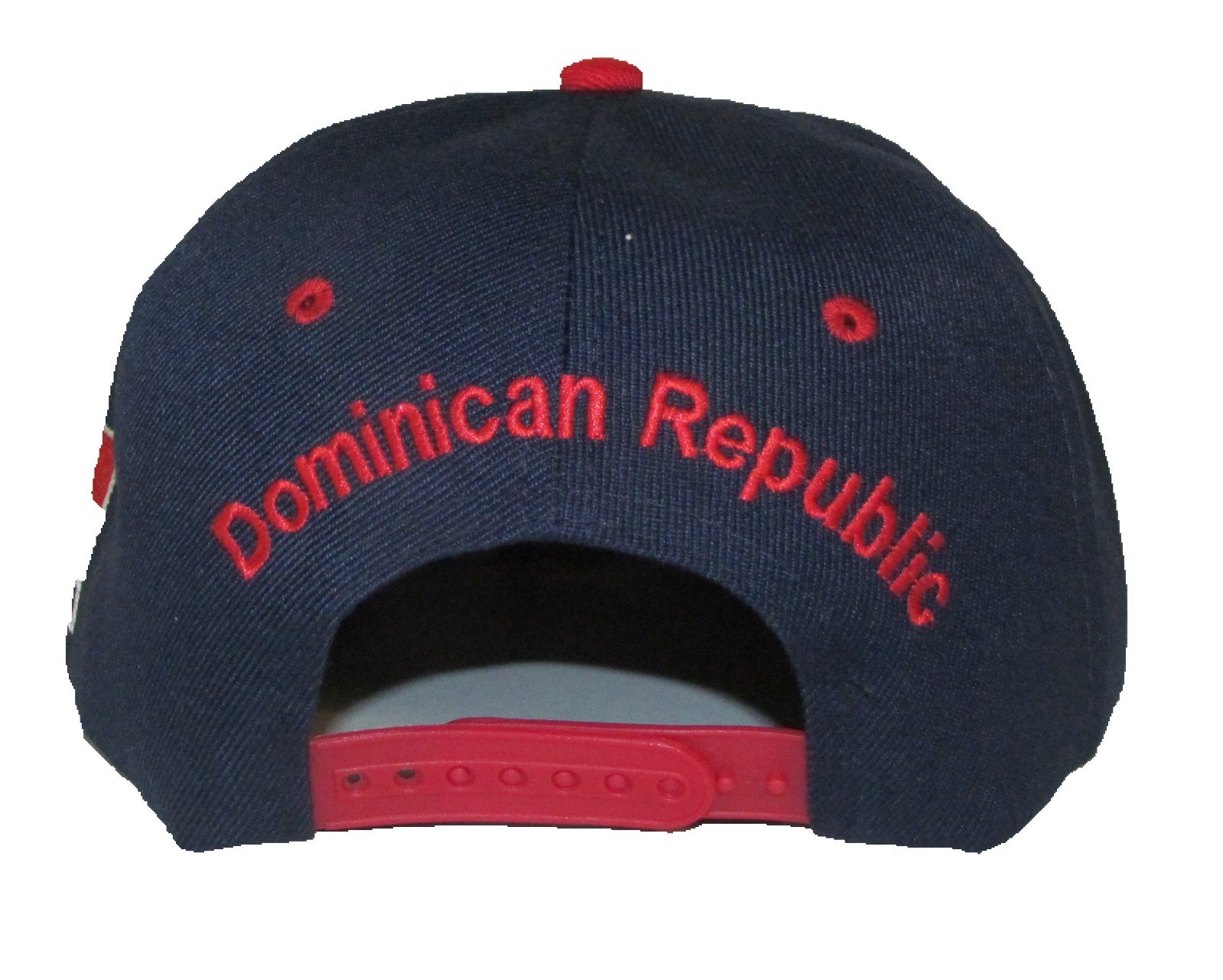 DOMINICAN REPUBLIC, SNAPBACK DR 3D EMBROIDERED BASEBALL CAP New!
