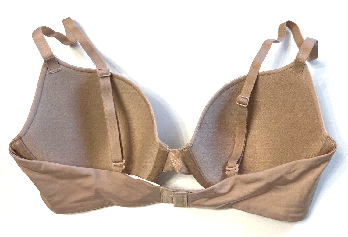 Calvin Klein 32B Pure Micro Lightly Lined T-Shirt Bra NWOT QP2586O Nude