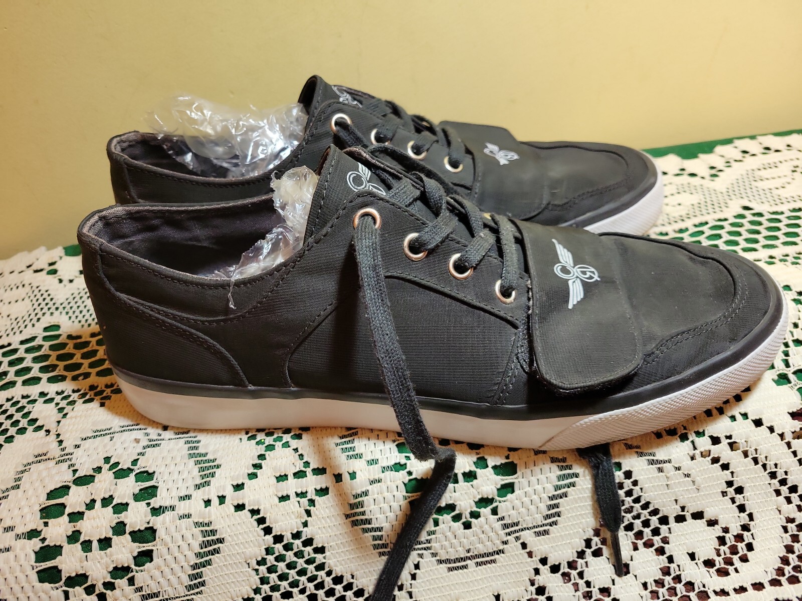 MEN’S Creative Recreation Cesario Lo Canvas Shoes Black US 11