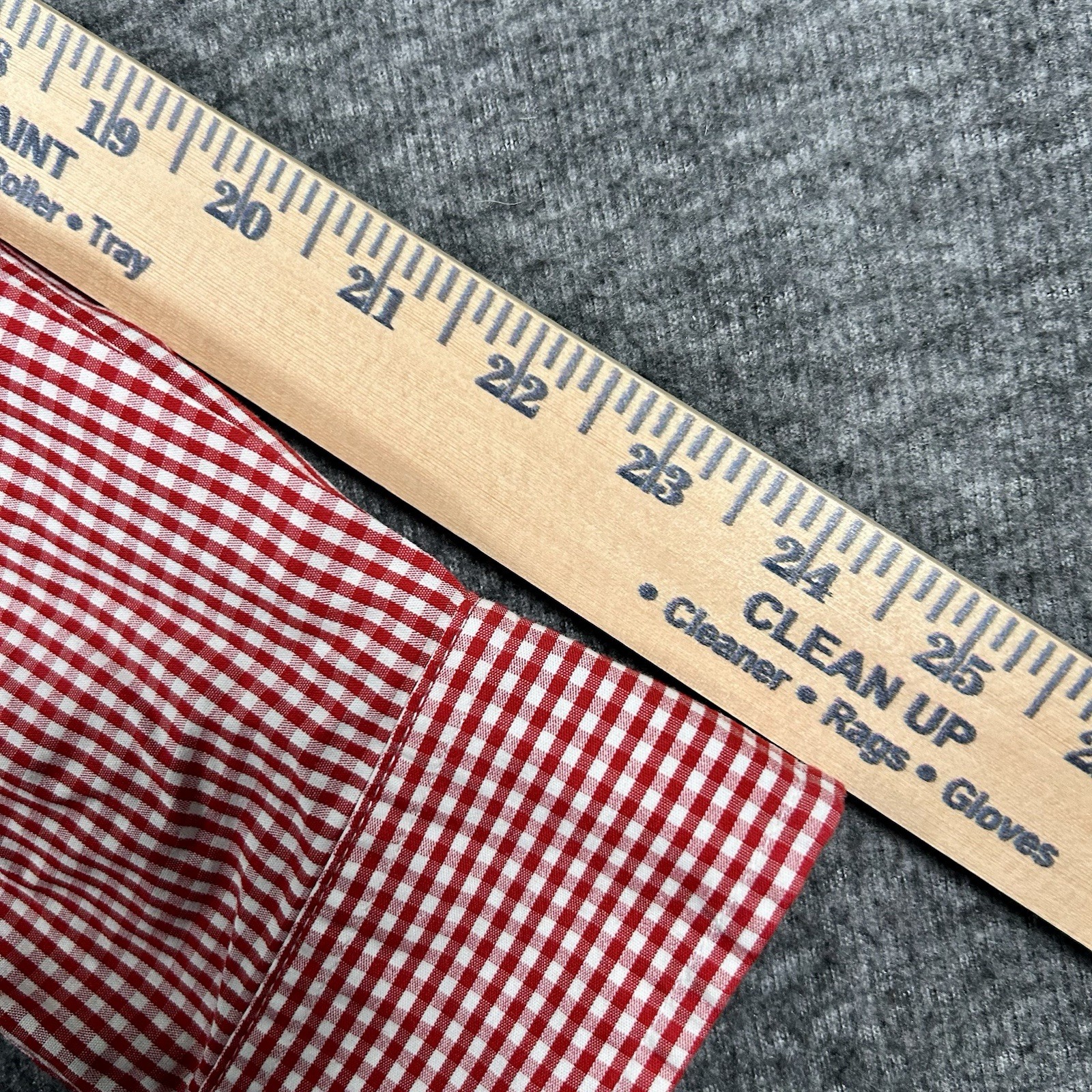Ralph Lauren Button Down Mens Small Classic Fit Gingham Red White Lightweight LS