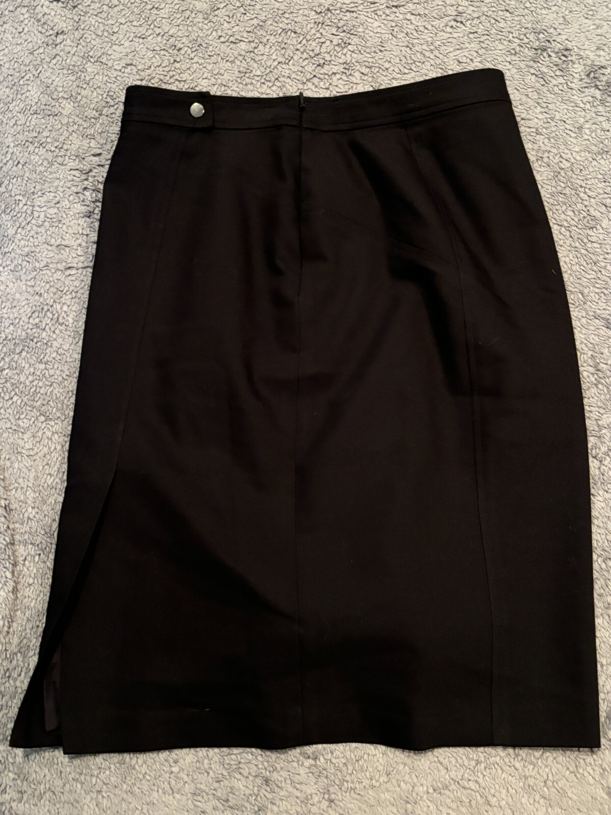 Ann Taylor Skirt Size 2 Black Pencil Office Career Casual Formal Knee Length
