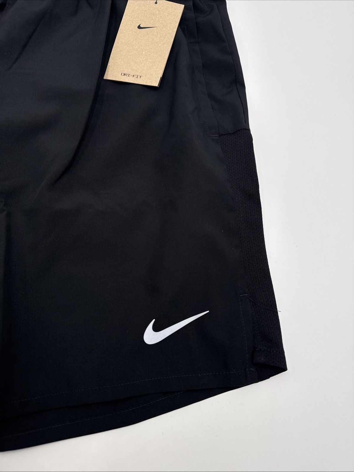 $40 Nike Men’s CHALLENGER 7” SHORT Lined Running Shorts DV9359- Black-Medium-New