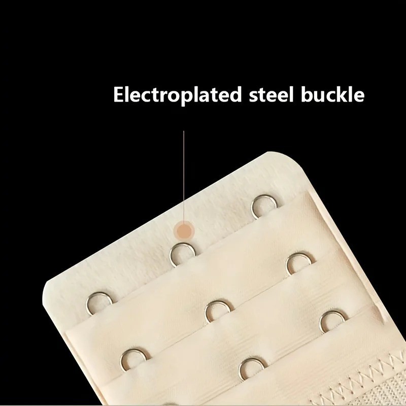 1/5 Pcs Adjustable Bra Extender 2-4 Hooks with Elastic Extension Underwear Strap