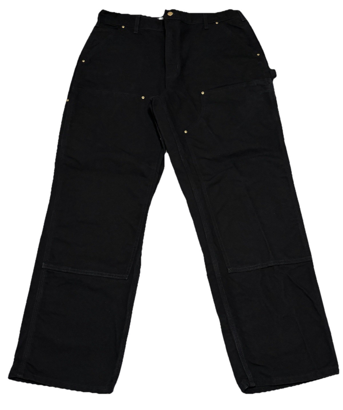 Carhartt B01 USA Men’s 38 x 30 Black Canvas Duck Double Knee Carpenter Pants