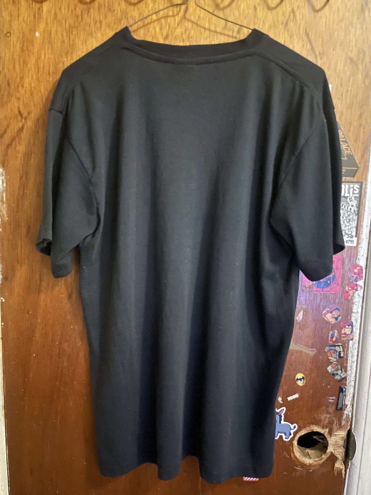 Goldstar Men’s Black V-Neck T-Shirt Size Medium
