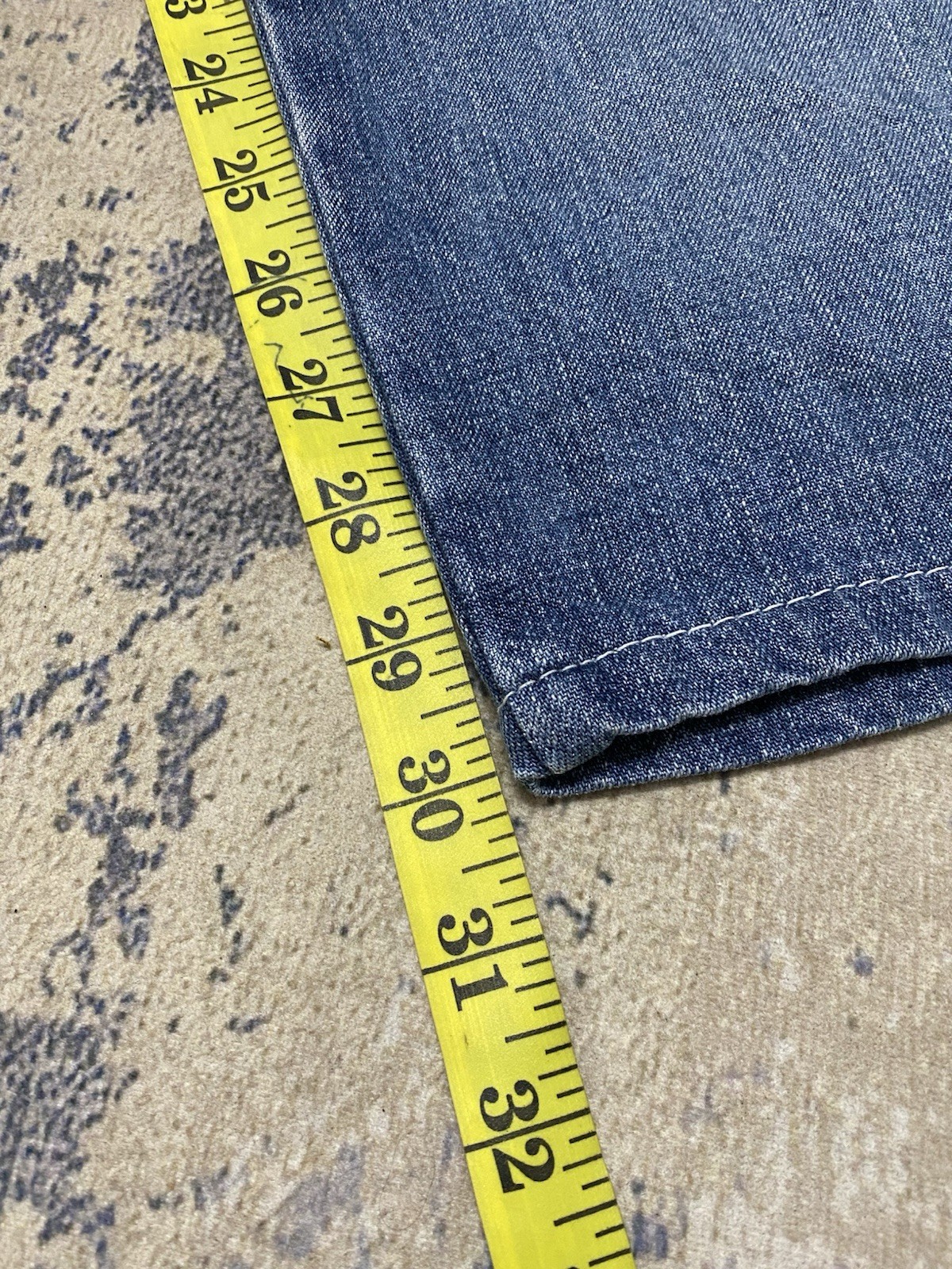 Vintage 90s Big Mac Lowback Overalls Sanforized Denim Size 32 Medium