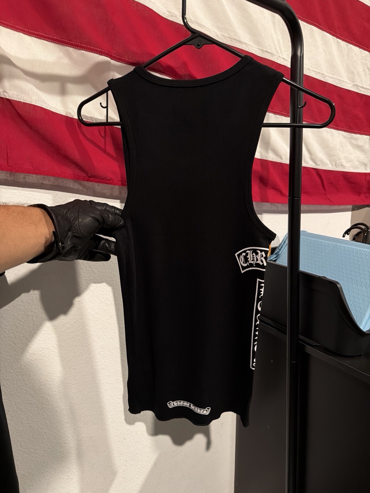 Chrome Hearts Tank Top Black Size Large