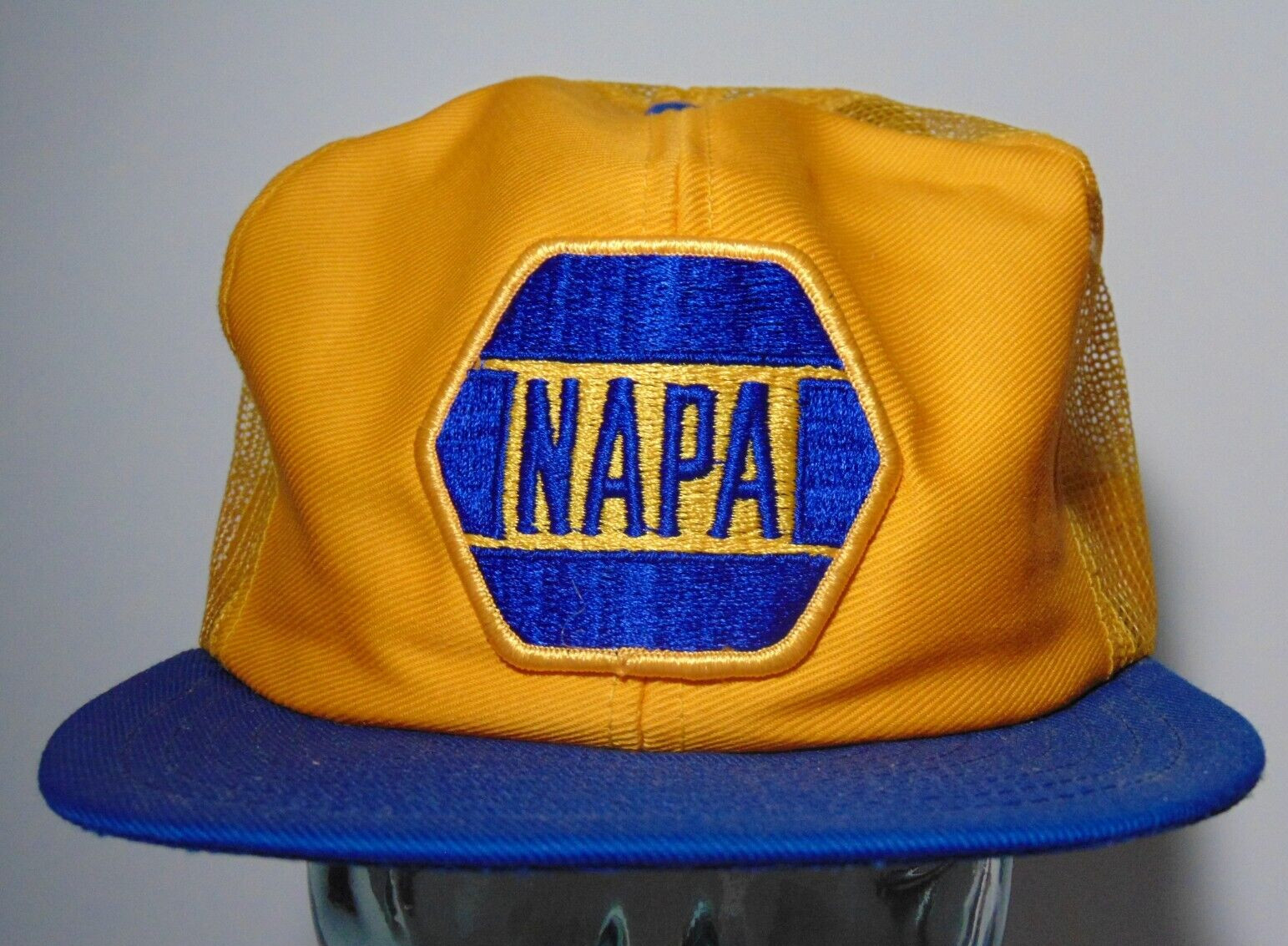 NOS NEW 1980s VINTAGE NAPA PATCH SNAPBACK TRUCKER HAT CAP Louisville Mfg Co USA