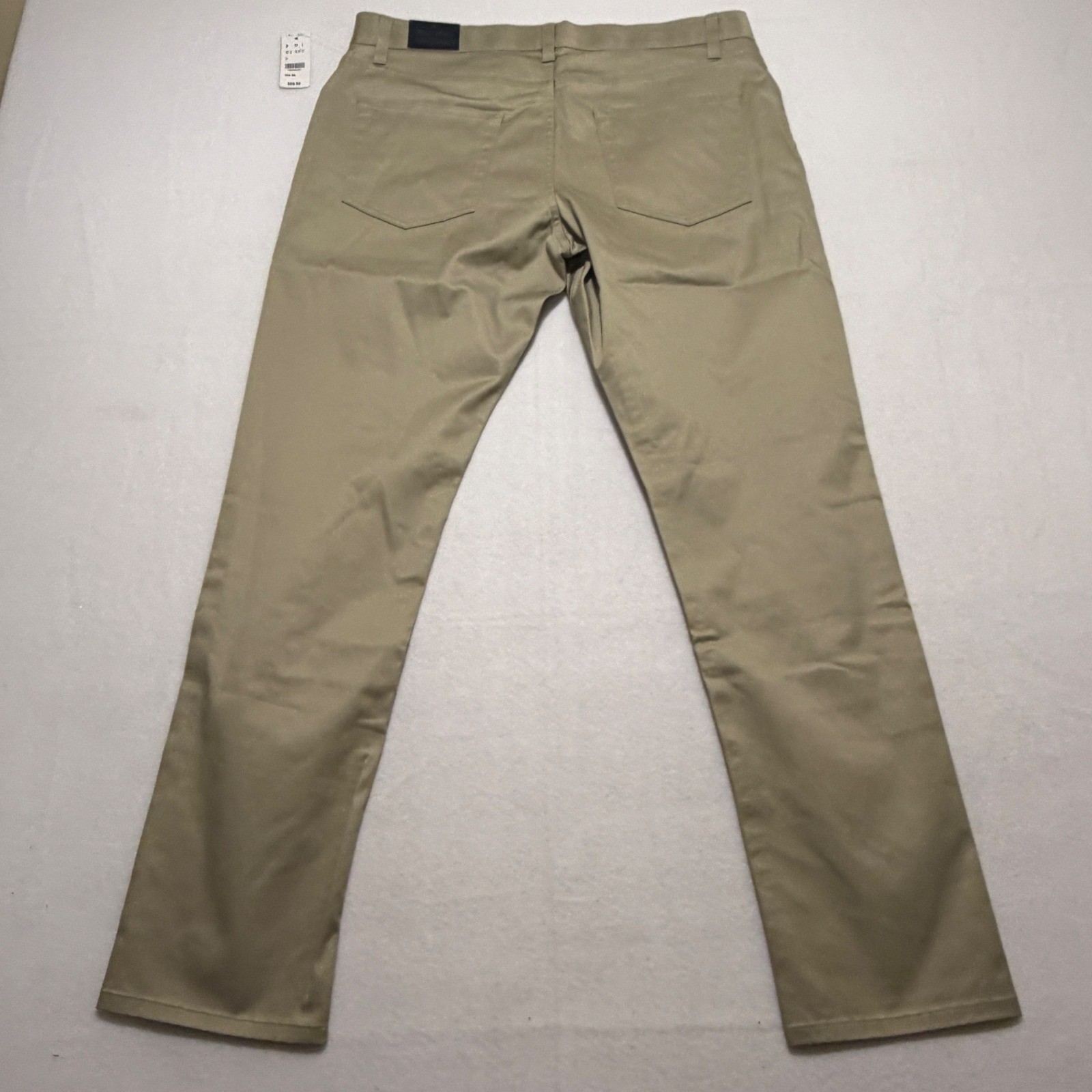 Brooks Brothers Mens Lightweight Advantage Chino Stretch Pants Khaki 33×30 NWT