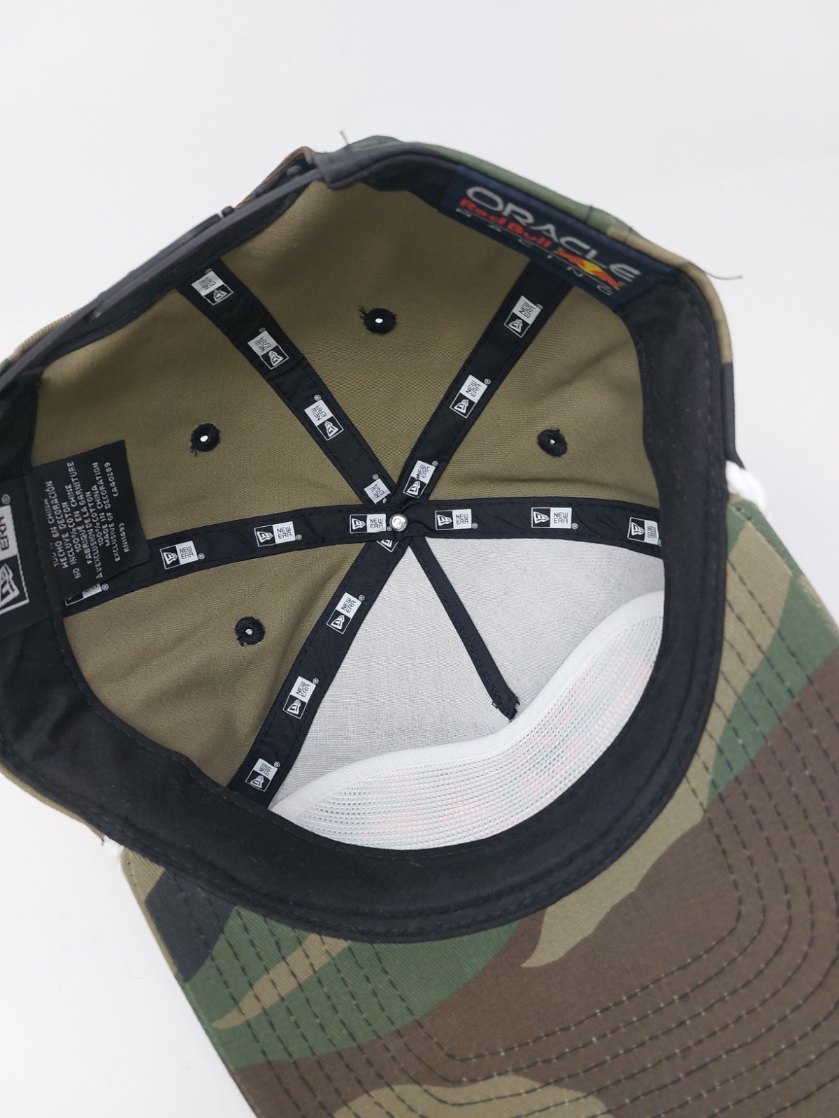 Oracle Red Bull Racing X New Era Golfer Roped Camo Snapback Hat Adjustable Cap