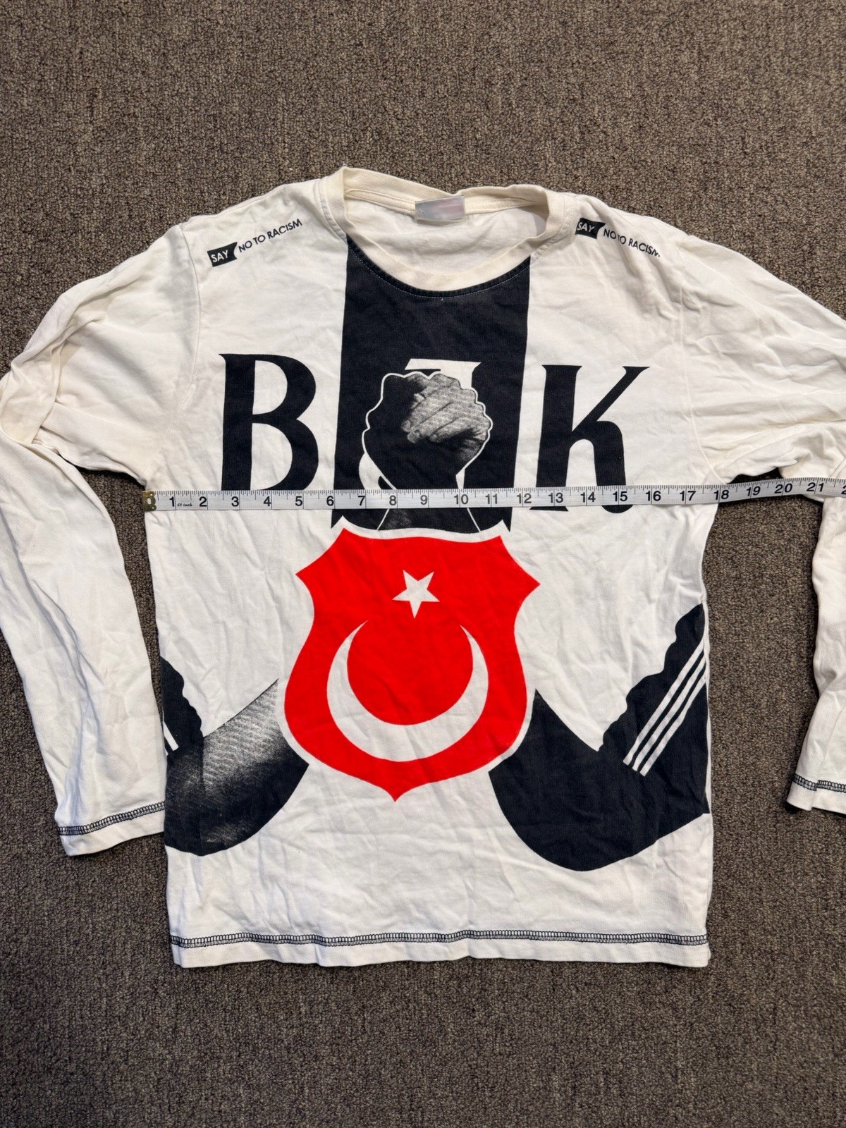 Besiktaş Besiktas Shirt Say No To Racism Çarşi BJK Super Lig Turkiye