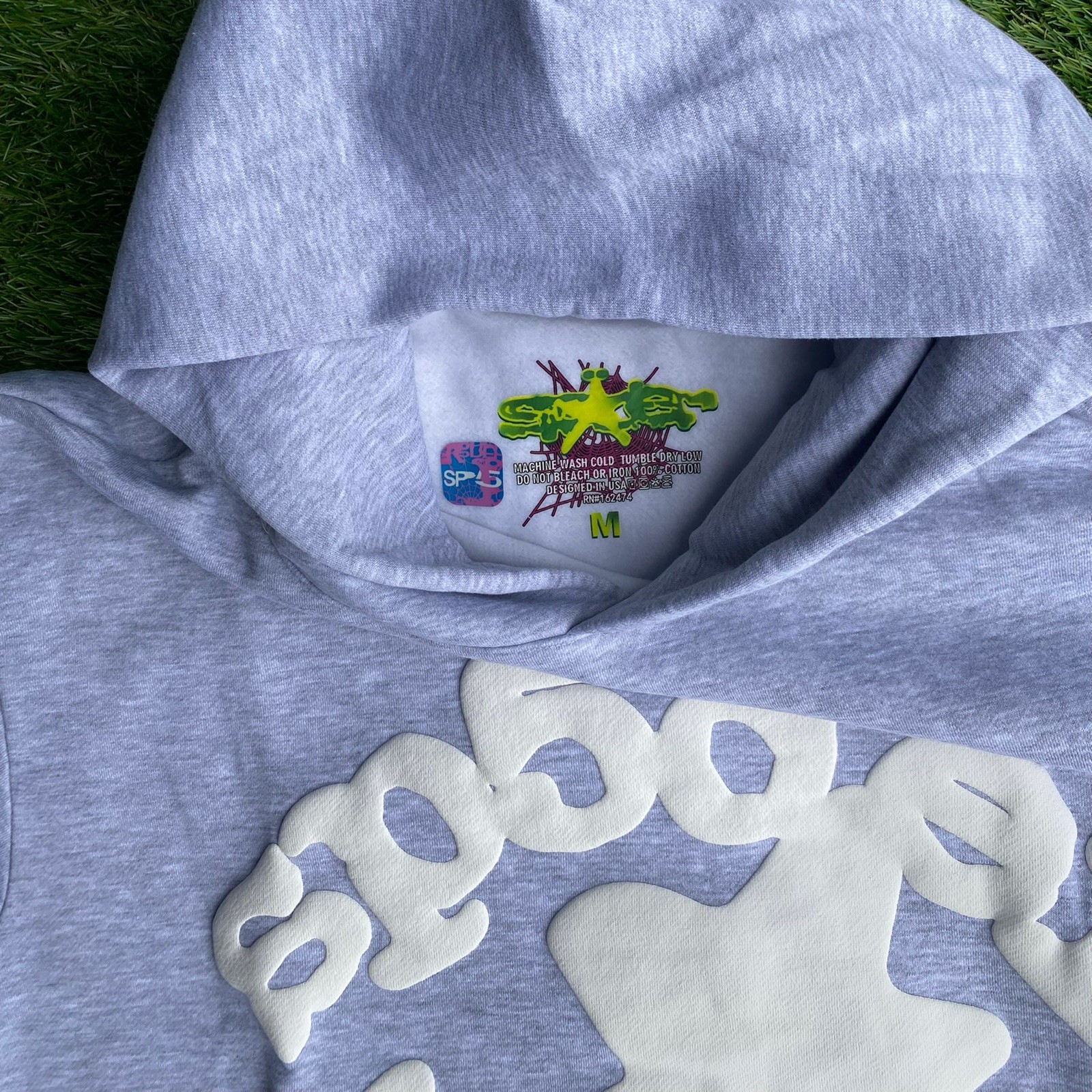 *BRAND NEW* Spider Worldwide “Gray” Hoodie – Ready To Ship🚚💨 (Size M)