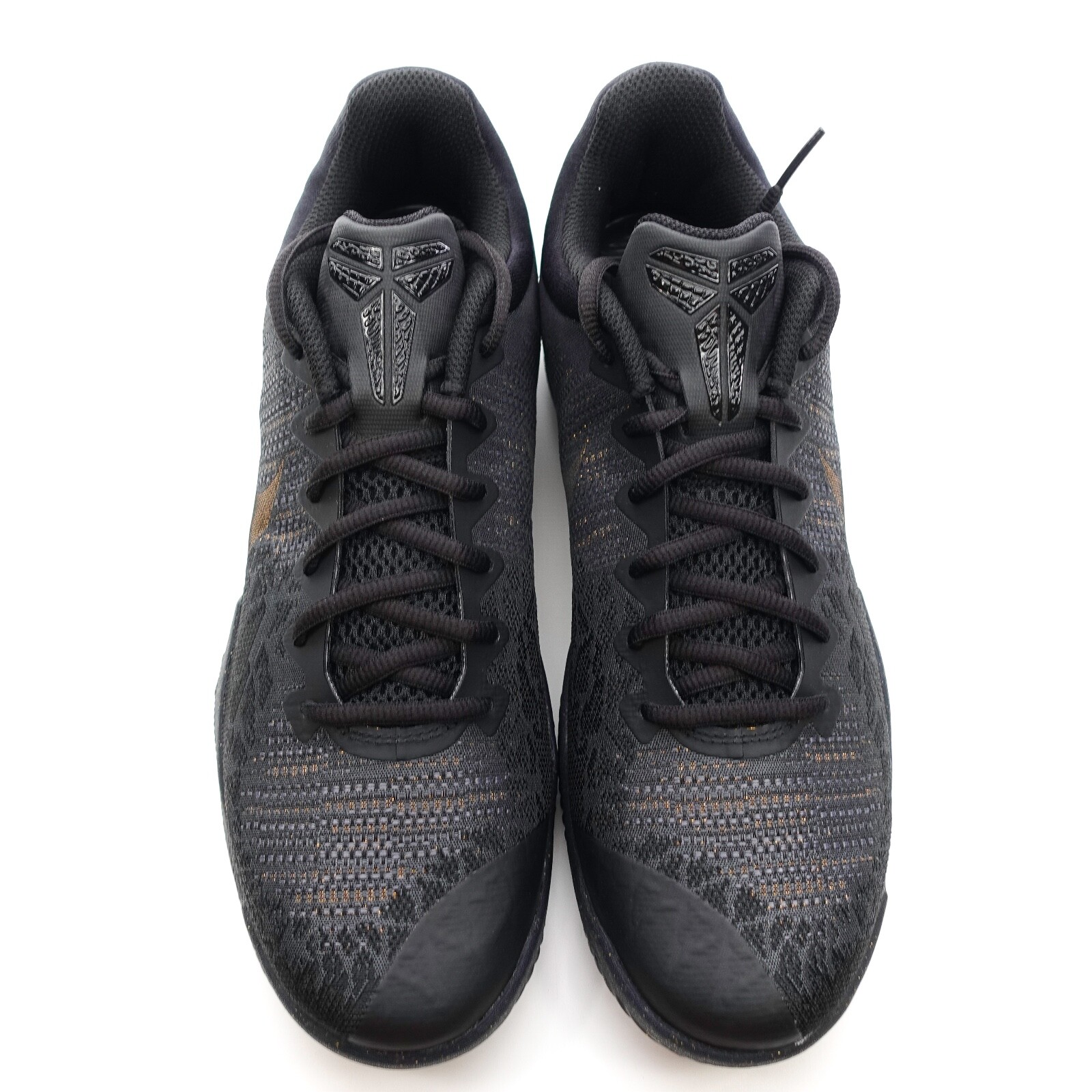 Nike Kobe Bryant Mamba Rage Black Gold Mens Size 7.5 Basketball Shoes 908972-099