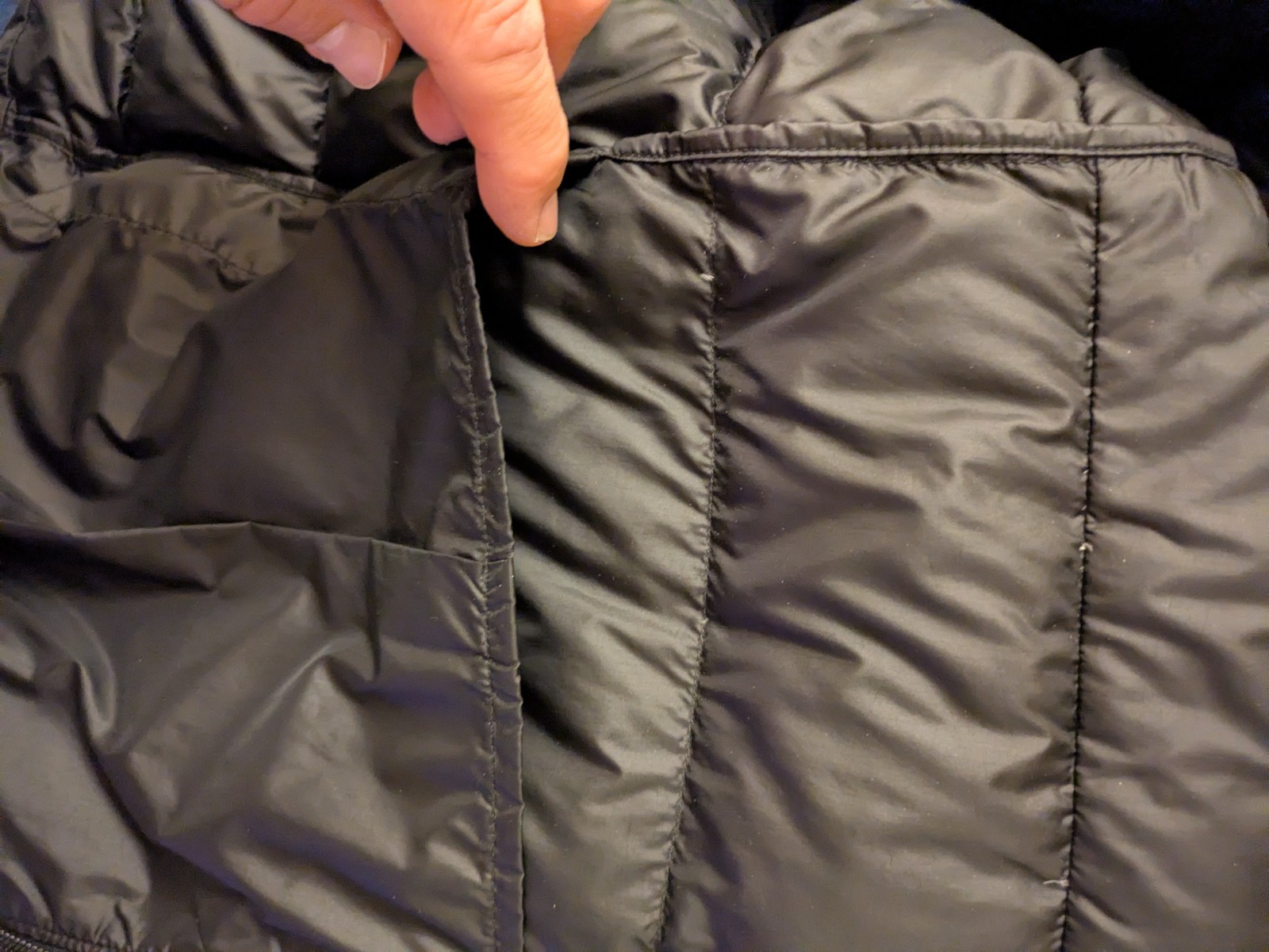 REI Co-Op 650 Down Jacket Large Tall Black EX++