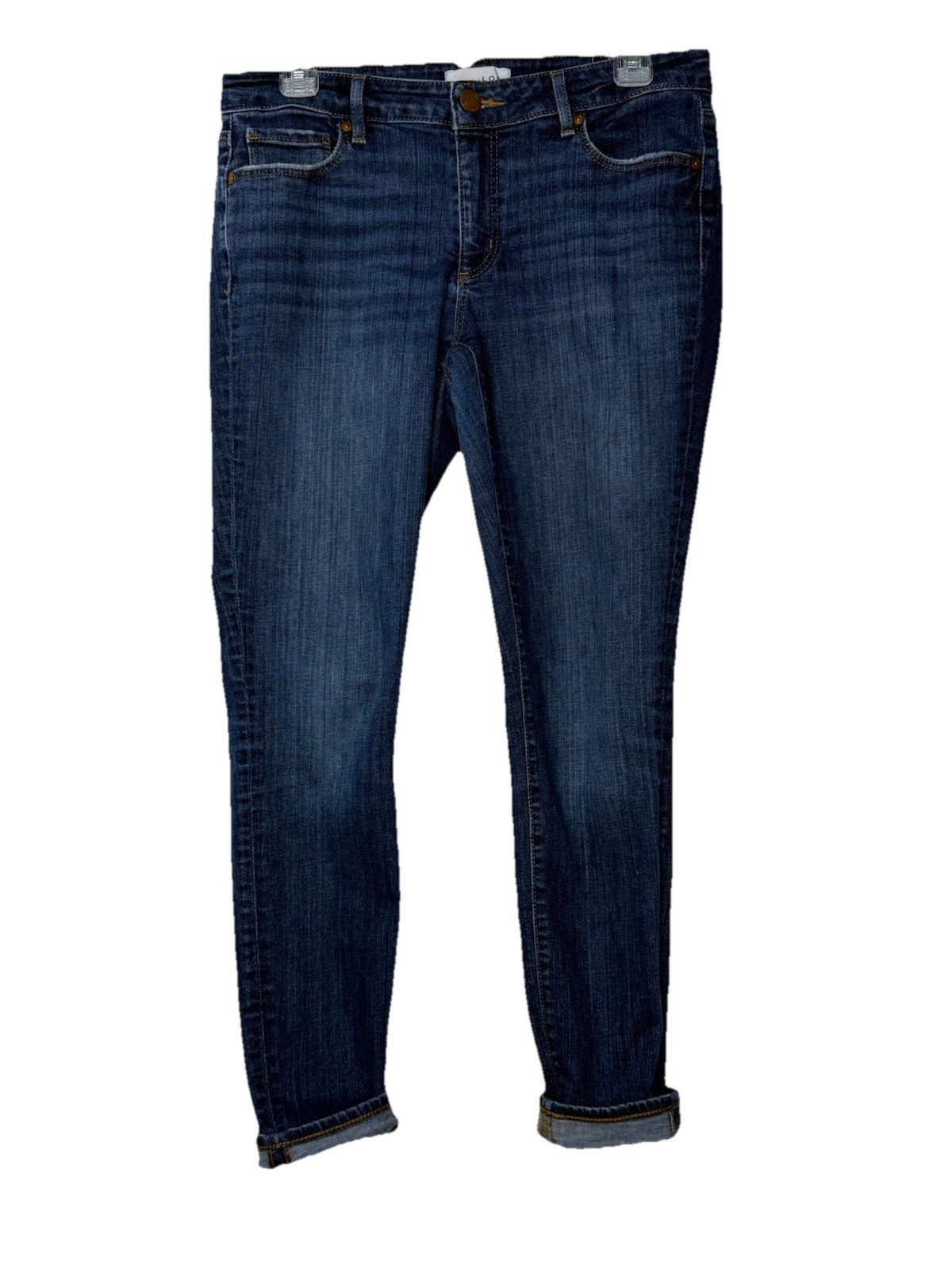 Loft Curvy Skinny Crop Jeans Women’s Sz 6 (30” Waist X 28” Length) Medium Wash