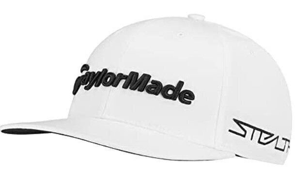 TaylorMade Men’s Tour Flatbill Hat Stealth – Snapback – One Size