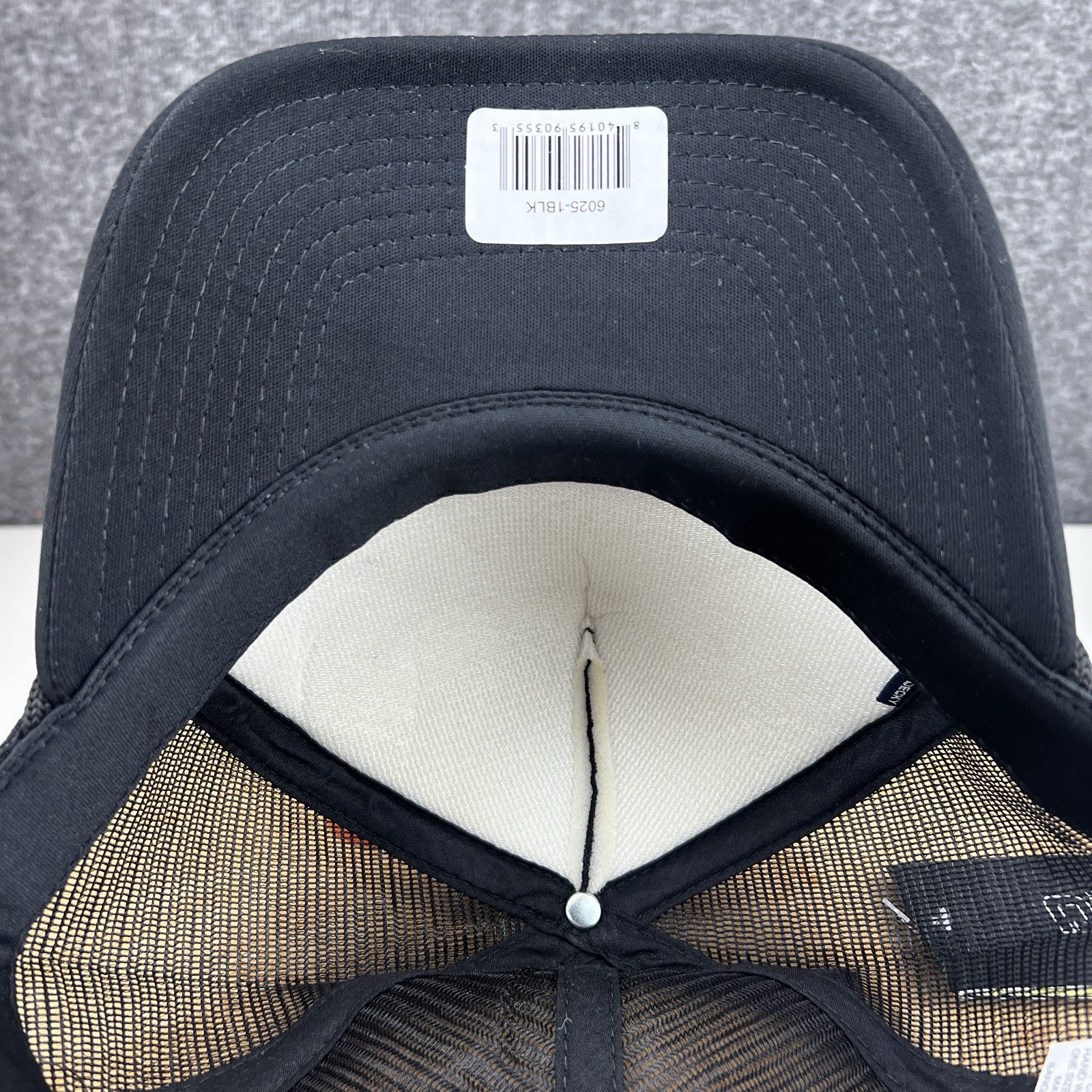 New Malibu Surfing Assoc. Trucker Hat Cap Snapback OSFM Decky Black Mesh Rope