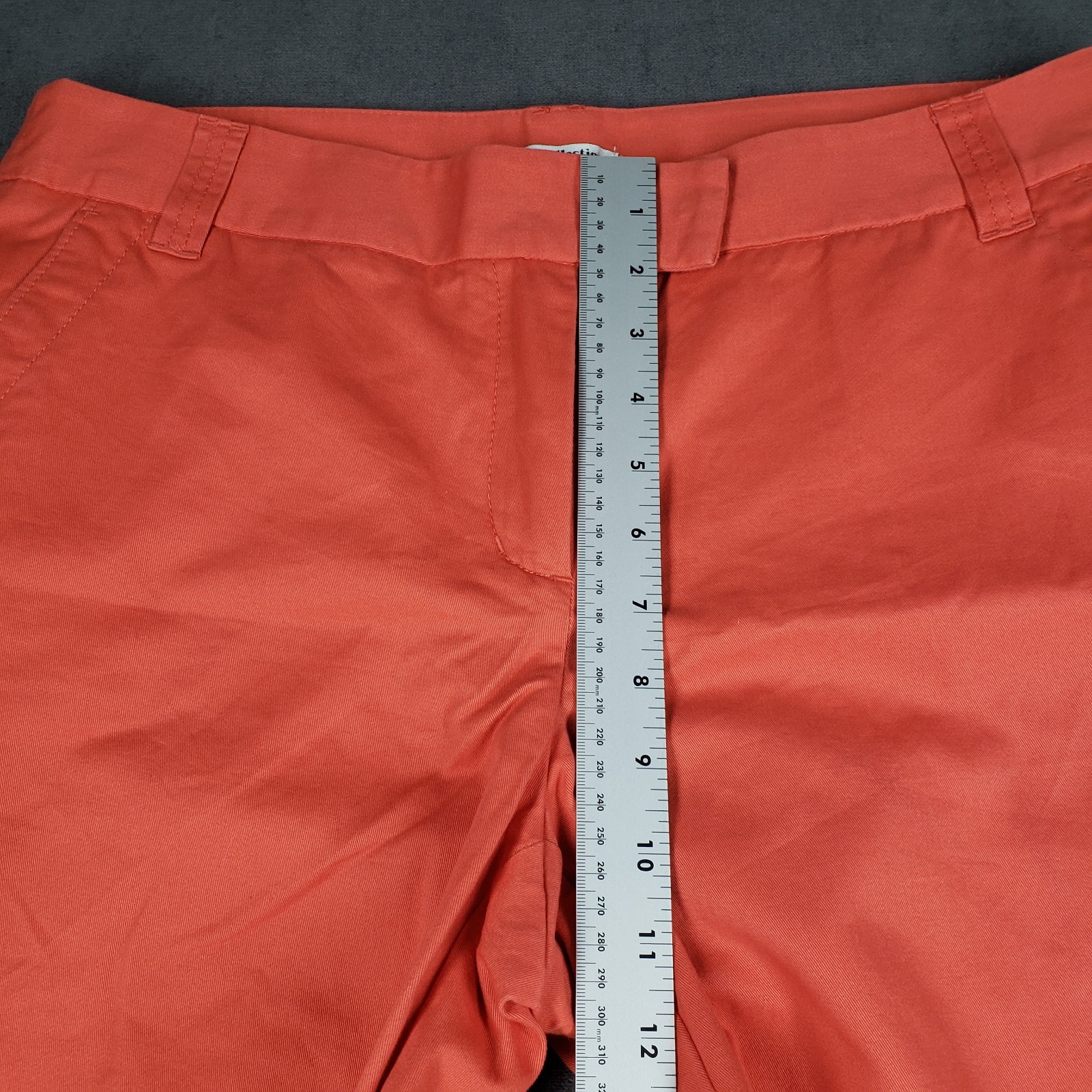 Dalia Collection Capri Womens 12 Orange/ Peach 100% Cotton NWT