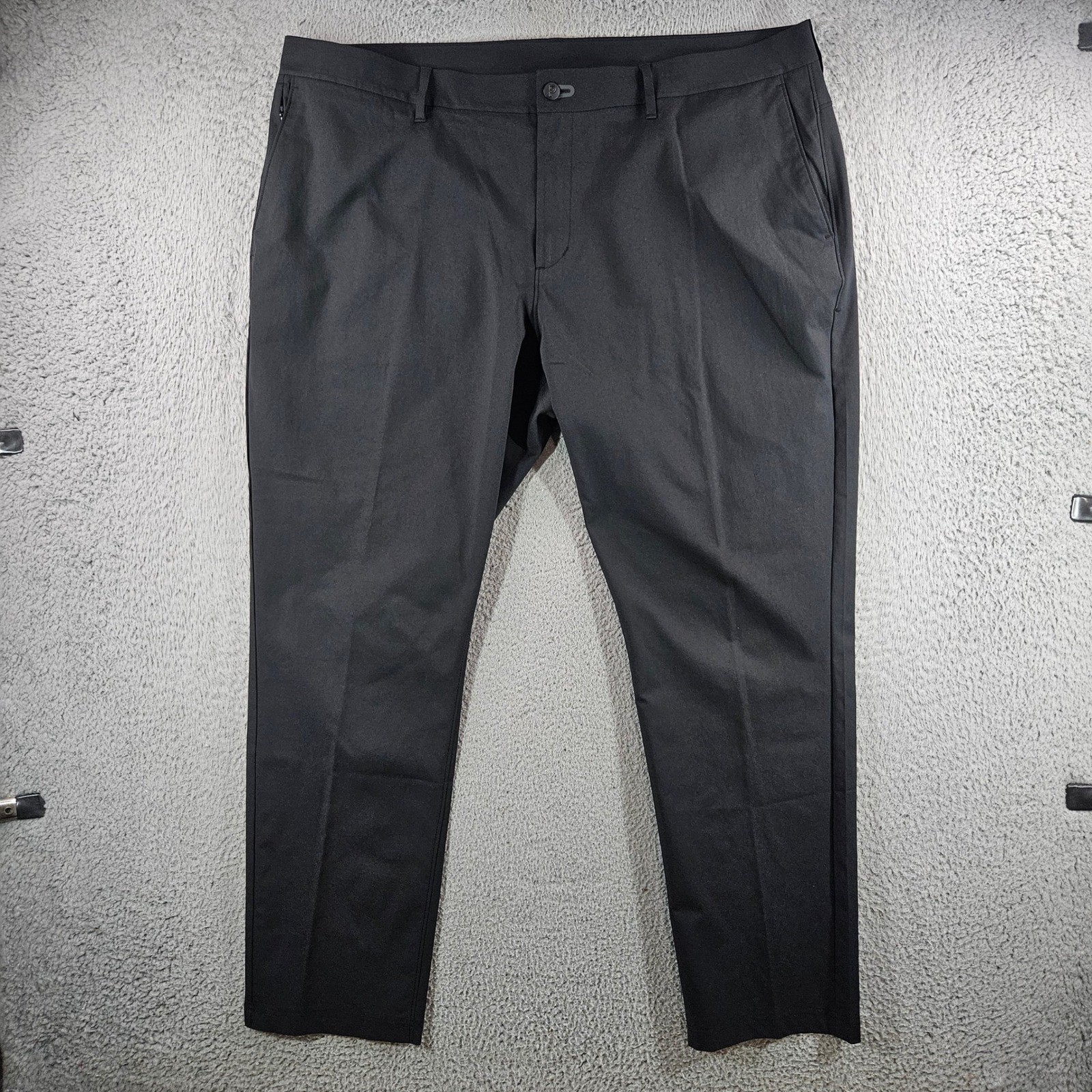 Public Rec All Day Every Day Pants Mens 42×30 Black Performance Chino Trousers