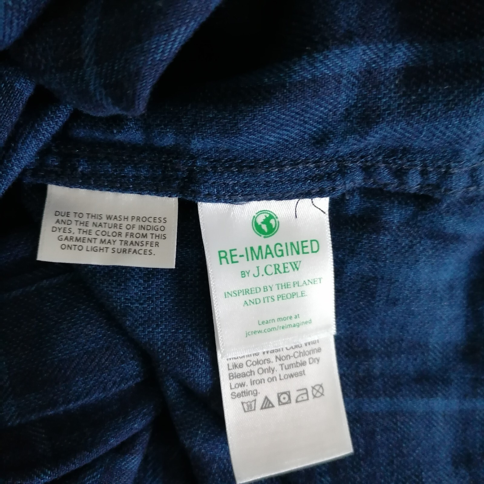 J.Crew Womens Blue Collared Flap Pocket Plaid Slim Button Up Shirt Size 2