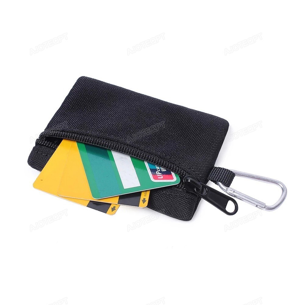 Mini EDC Molle Pouches Outdoor Wallet Portable Key Card Case Coin Storage Pouch